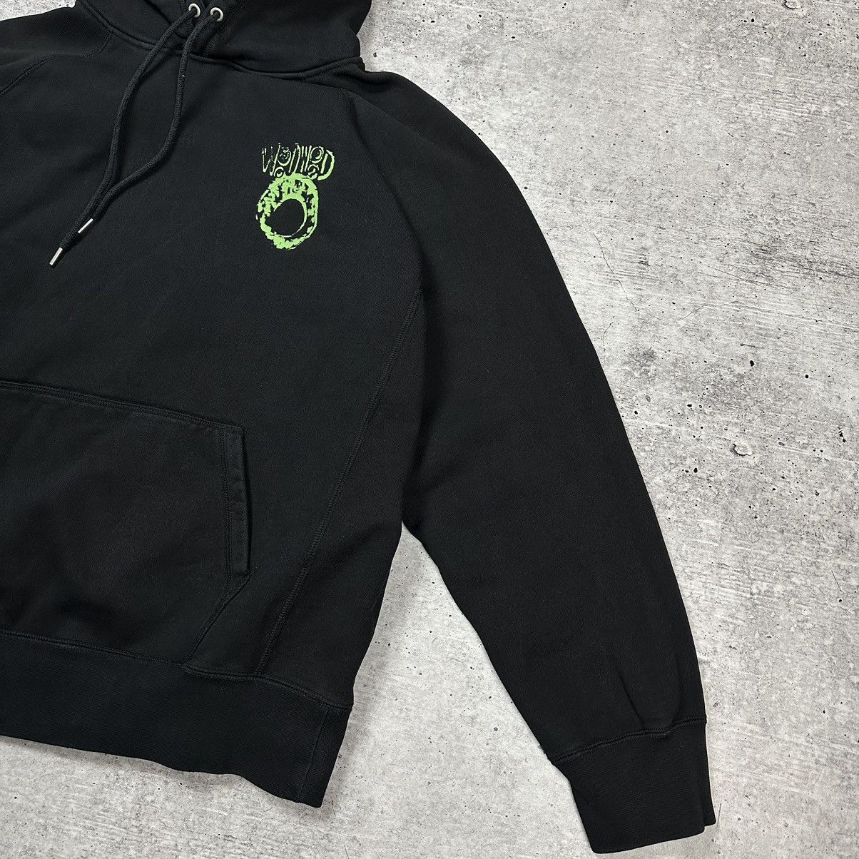 Other Wood Wood Jules Sweatshirt Hoodie Black Big Logo Size US L / EU 52-54 / 3 - 4 Thumbnail