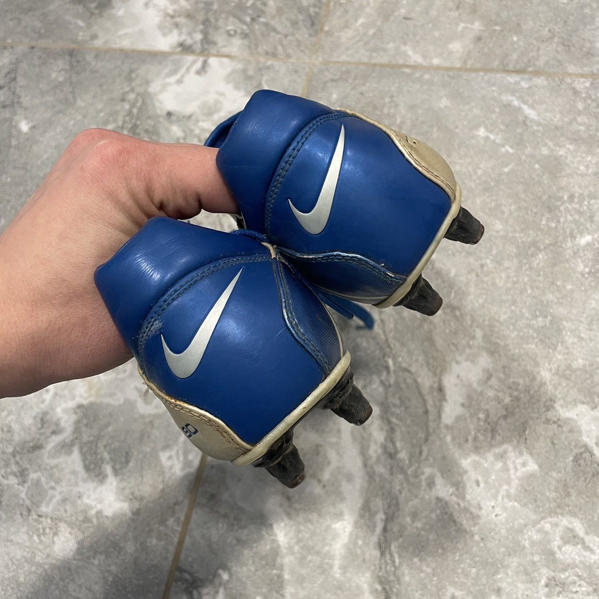 Nike × Vintage Us7 Nike Total 90 2002 Vintage Football Boots Cleats Shoes Size US 7 / EU 40 - 7 Thumbnail