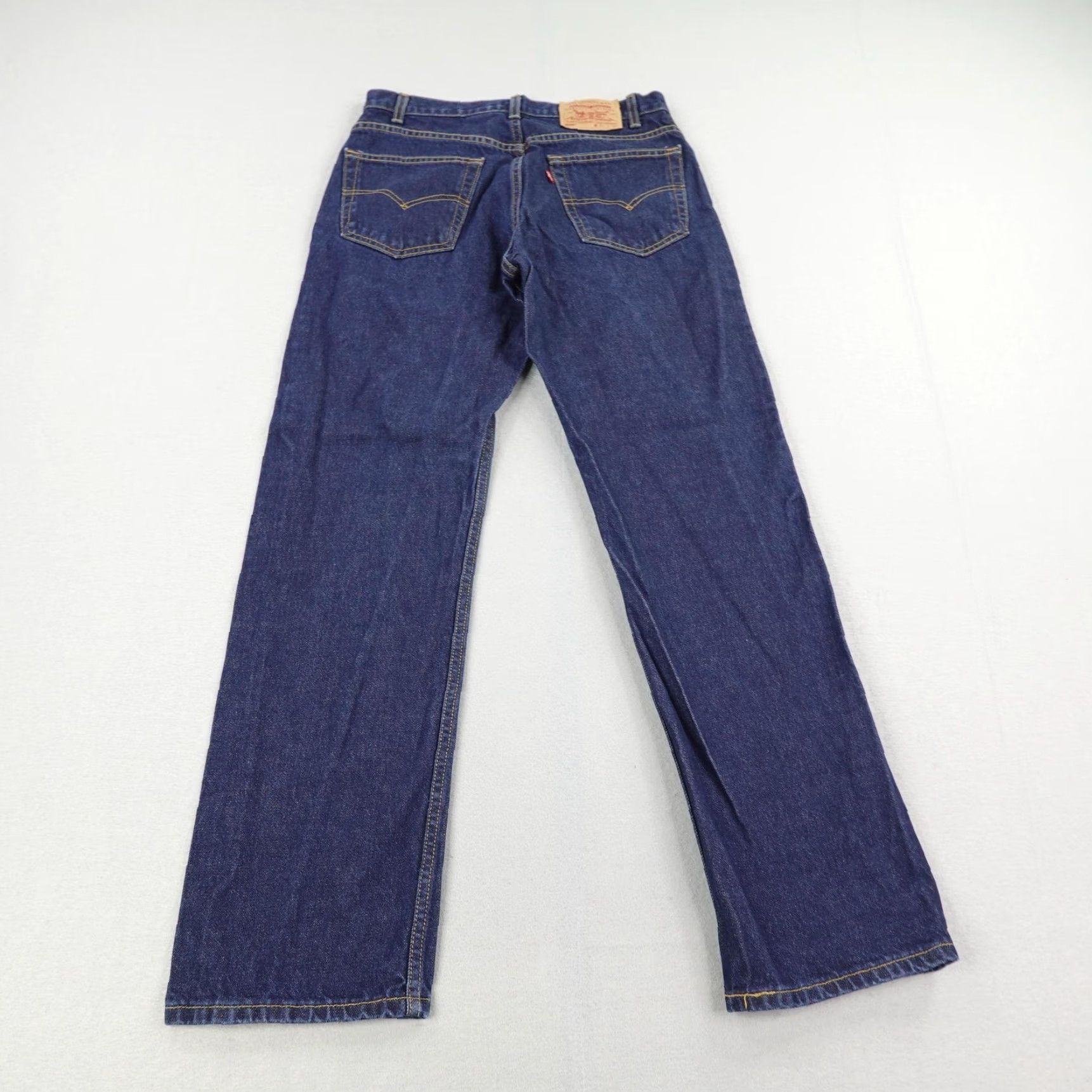 Levi's VINTAGE Levi's Jeans Mens 33x32 Denim 505 Regular Fit Straight Leg Dark Wash Retro Authentic Size US 33 - 4 Thumbnail