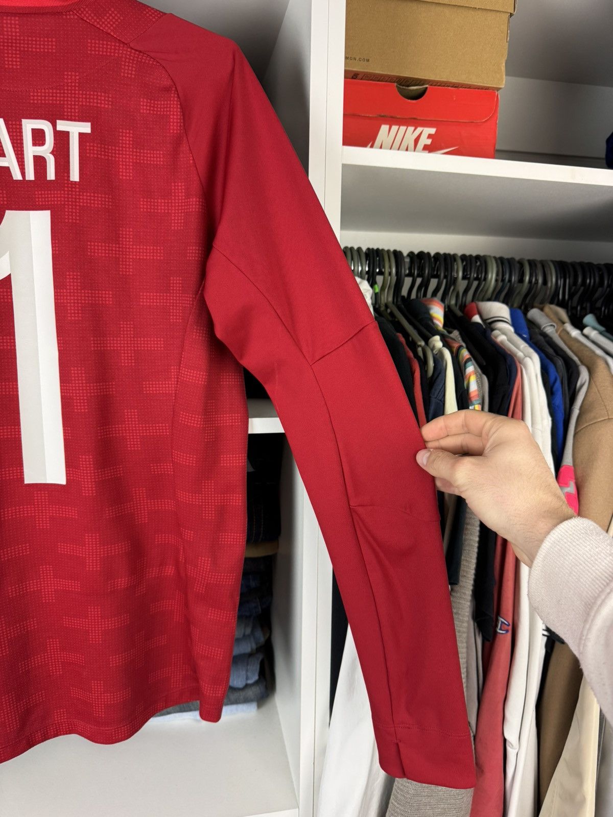 Umbro Umbro England 2012 2013 Joe Hart GK Long Sleeve Jersey Size US XS / EU 42 / 0 - 19 Thumbnail
