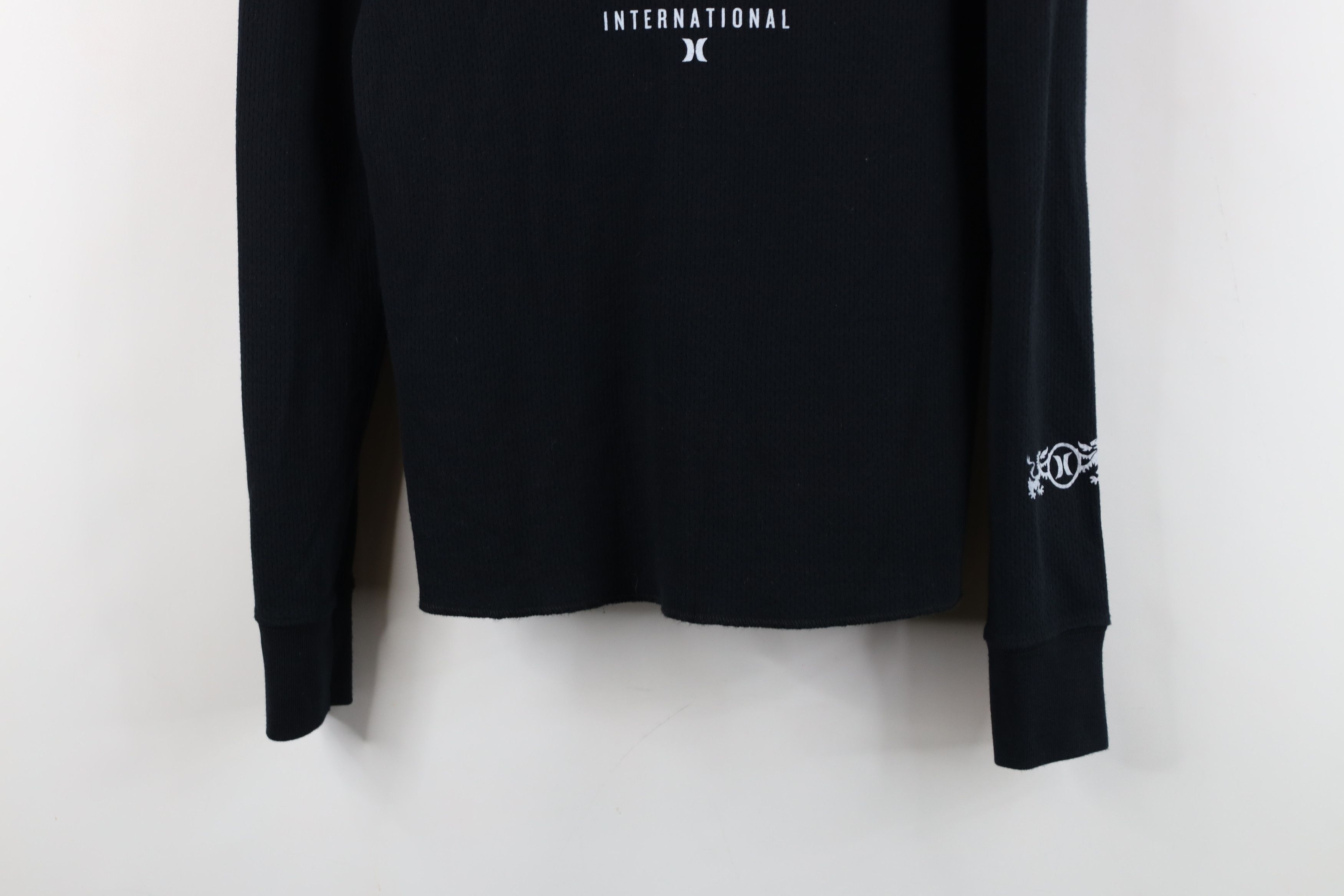 Hurley Vintage Hurley Surfing Waffle Knit Long Sleeve T-Shirt Size US M / EU 48-50 / 2 - 3 Thumbnail