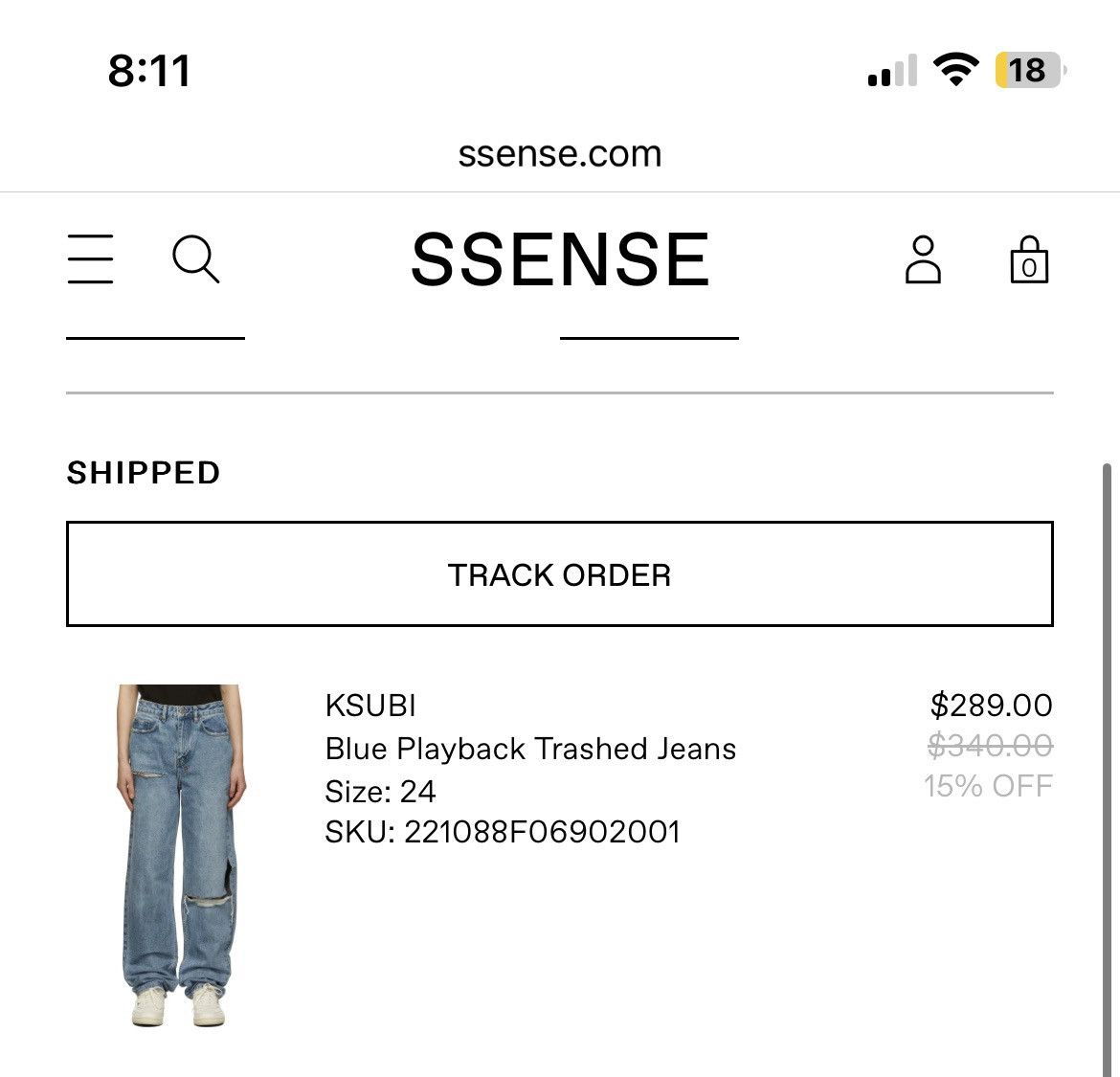 Ksubi Ksubi blue playback trashed jeans Size 24" / US 00 / IT 34 - 5 Thumbnail