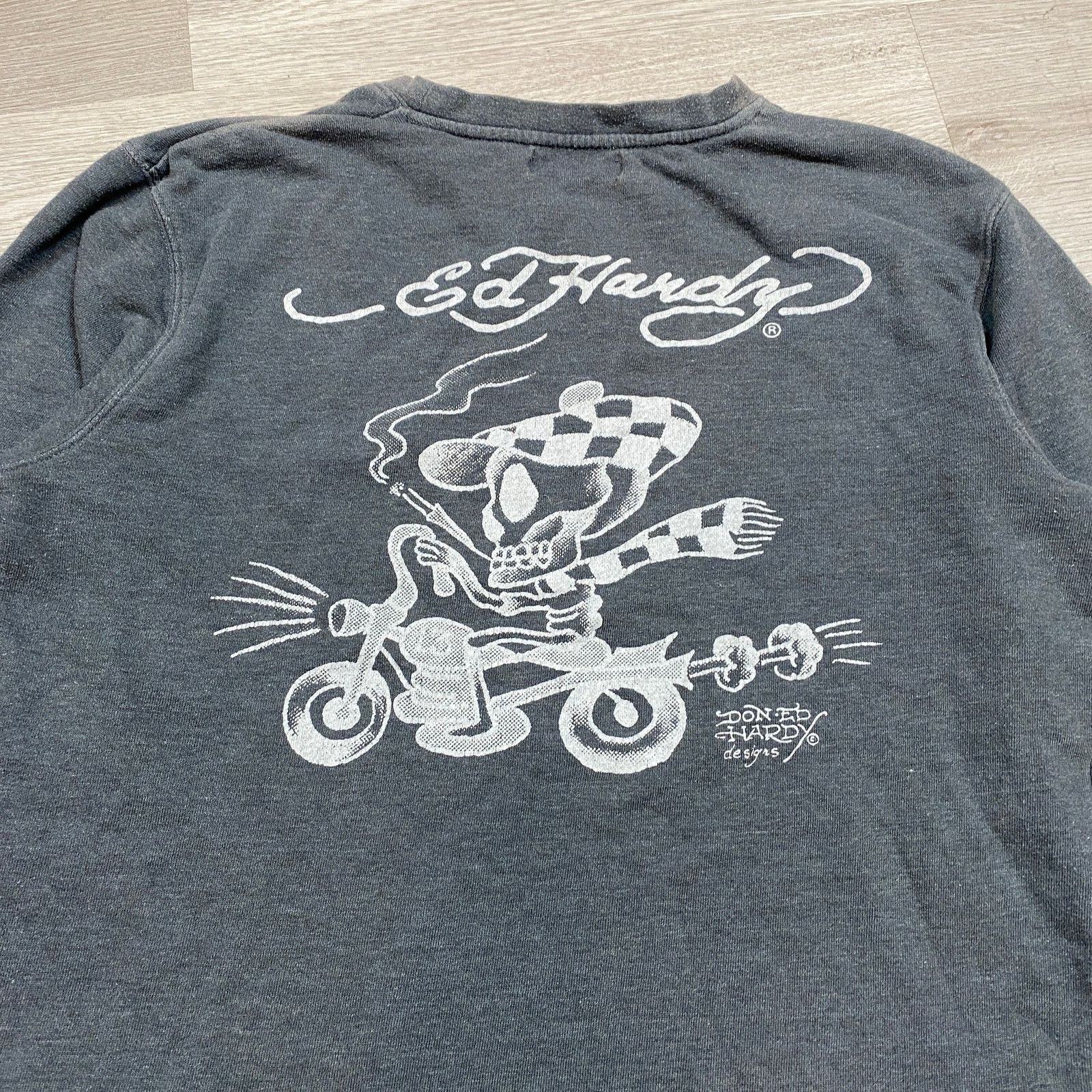 Ed Hardy Don Ed Hardy Peace Projects Crewneck Sweatshirt Men's L Y2K Size US L / EU 52-54 / 3 - 3 Thumbnail