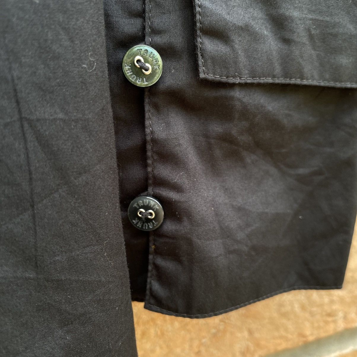 Trunk Ltd TRUNK Black Long-Sleeve Collared Shirt Size XS / US 0-2 / IT 36-38 - 13 Thumbnail