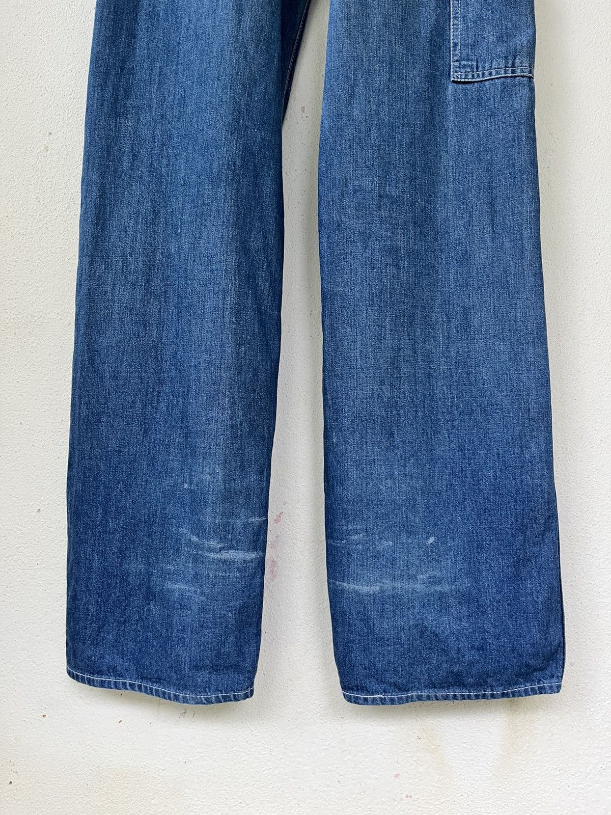 Vintage vintage BOBSON Denim Overalls/ Dungarees Size US 33 - 14 Thumbnail