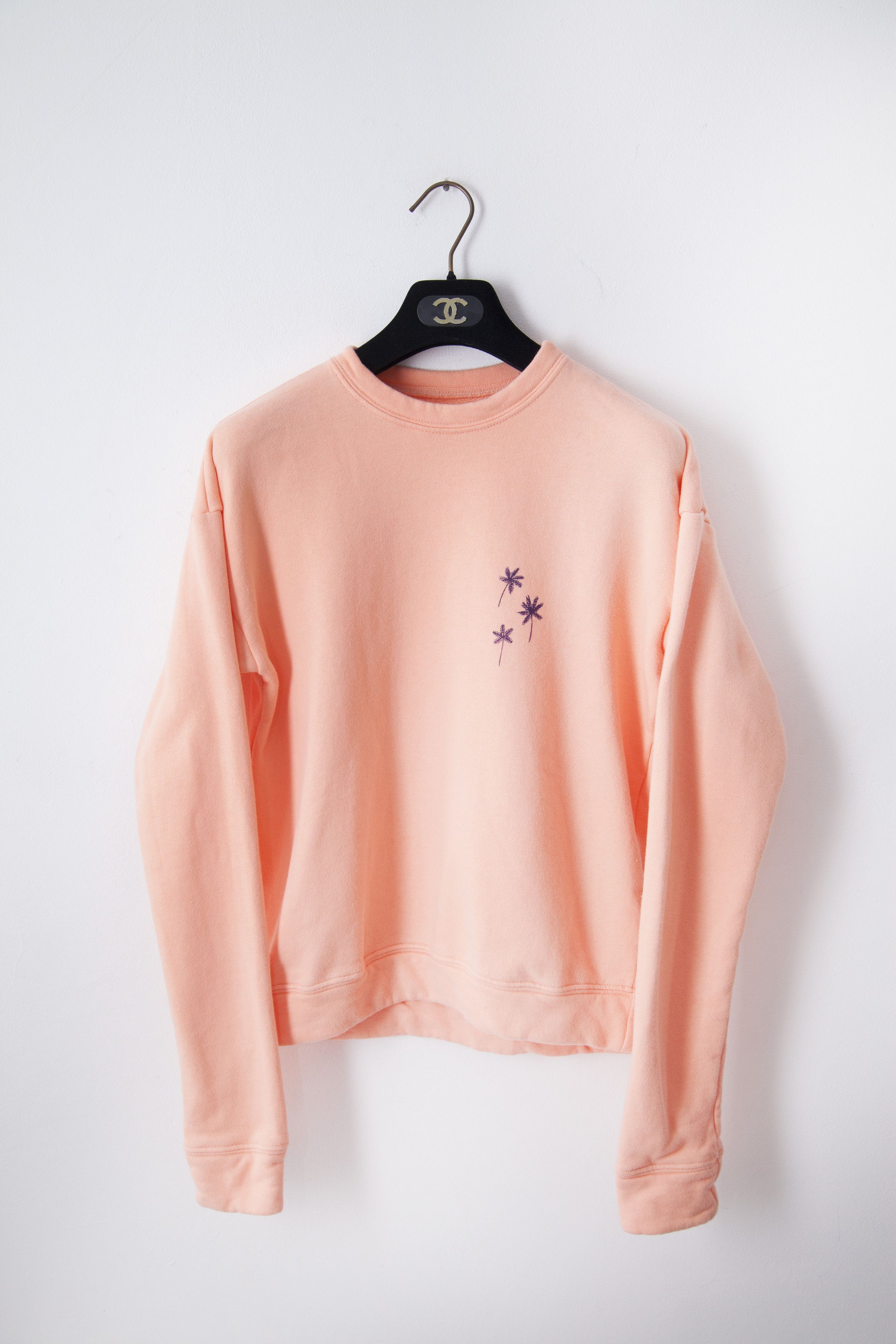 The Elder Statesman The Elder Statesman palm tree fleece sweatshirt Size XXS / US 00 / IT 34 - 1 Thumbnail