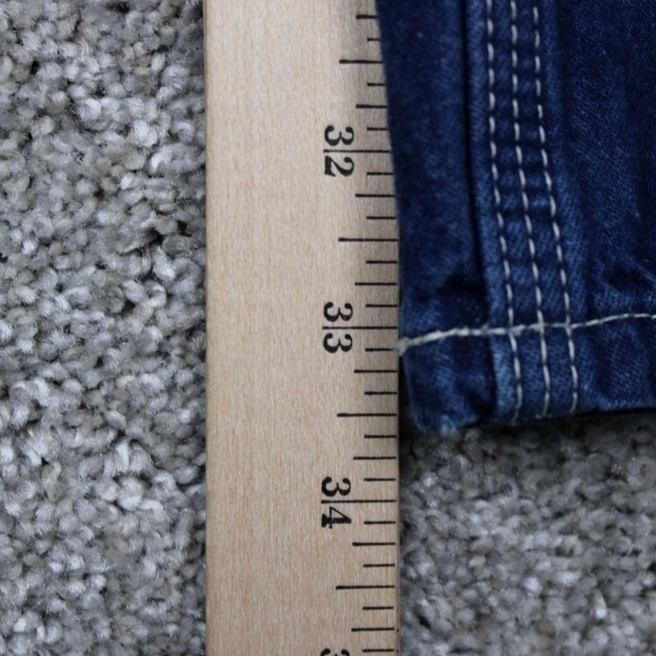 Carhartt Carhartt FR Jeans Mens 44x34 Blue Relaxed Fit Flame-Resistant Signature Denim Jeans Size US 44 / EU 60 - 4 Thumbnail