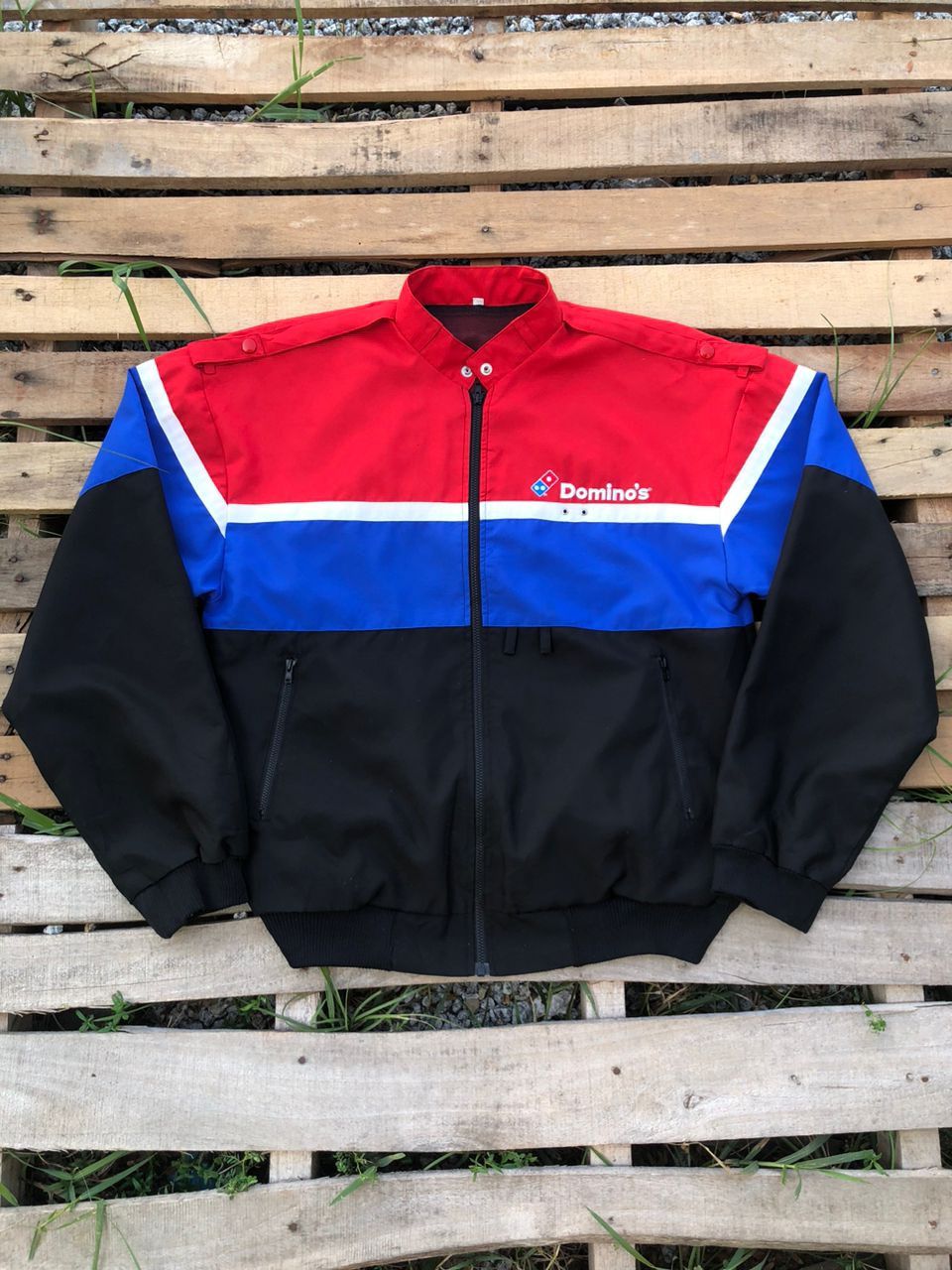 Japanese Brand Vintage Domino's Pizza Japan Workers Jacket Size US L / EU 52-54 / 3 - 1 Thumbnail