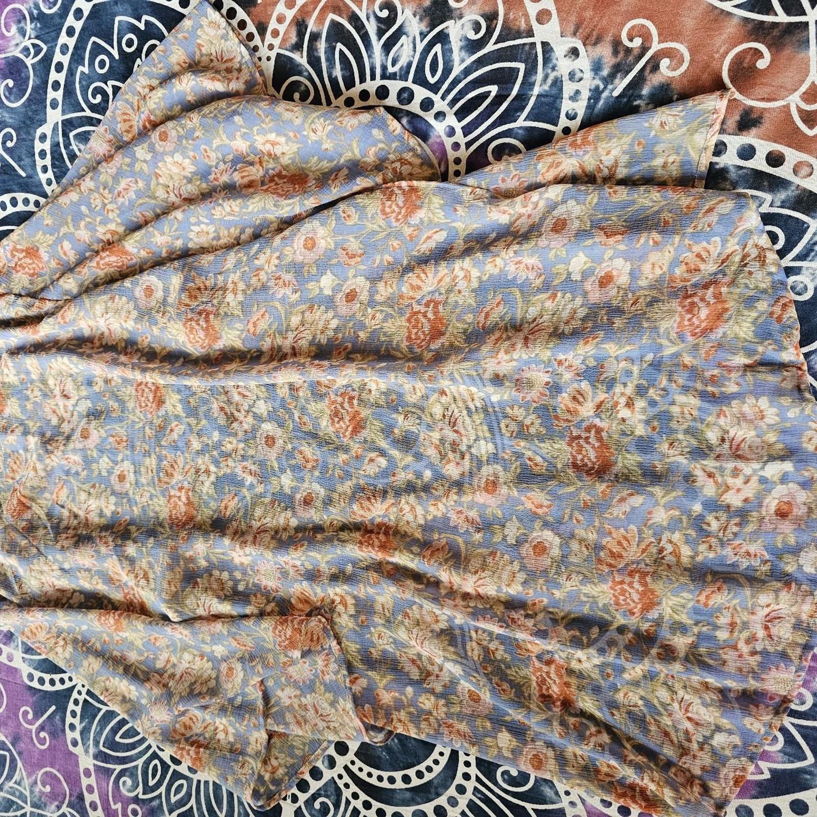 American Eagle Outfitters American Eagle Outfitters Women's Tan and Blue Komono Size ONE SIZE - 7 Thumbnail