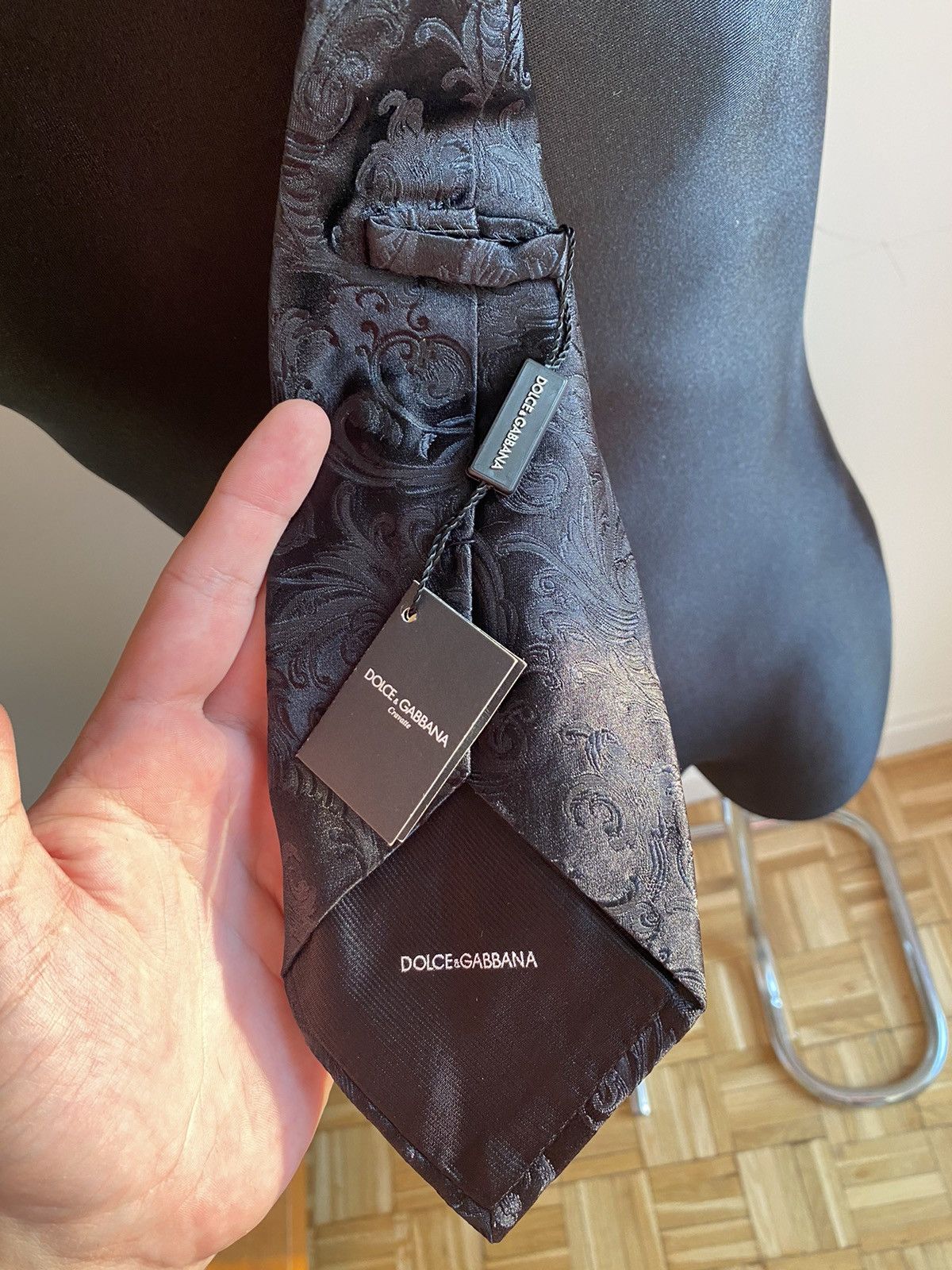 Dolce & Gabbana × Vintage Vintage Tie Dolce & Gabbana Luxury New Size ONE SIZE - 2 Thumbnail