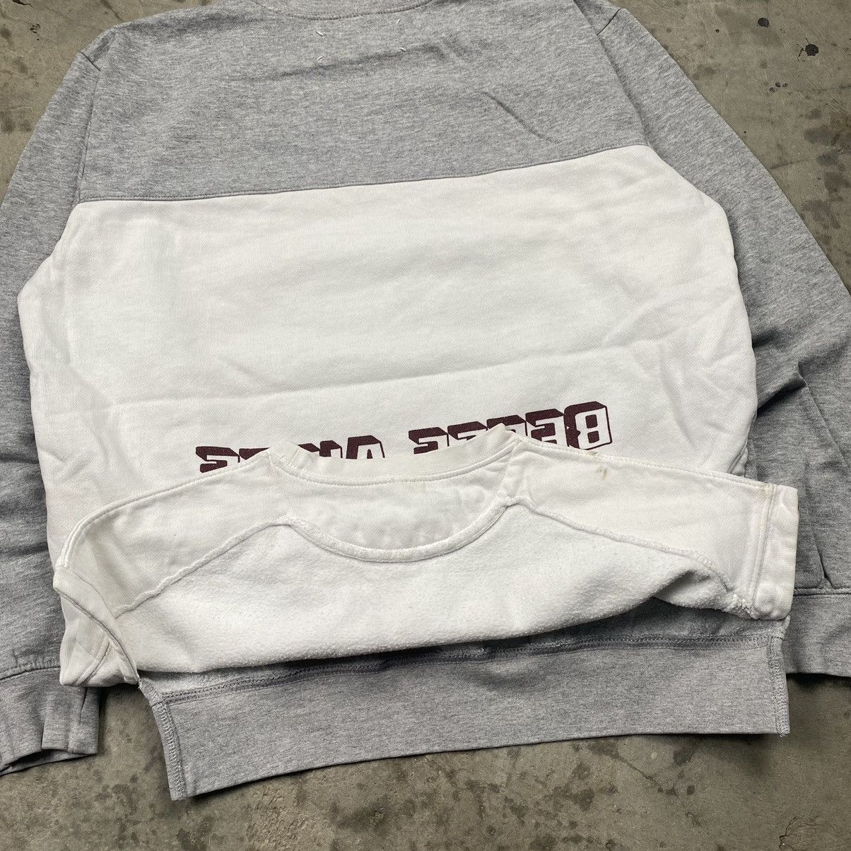 Maison Margiela A/W 13 Belle Ville Double Back Rework Crewneck Size US M / EU 48-50 / 2 - 5 Thumbnail