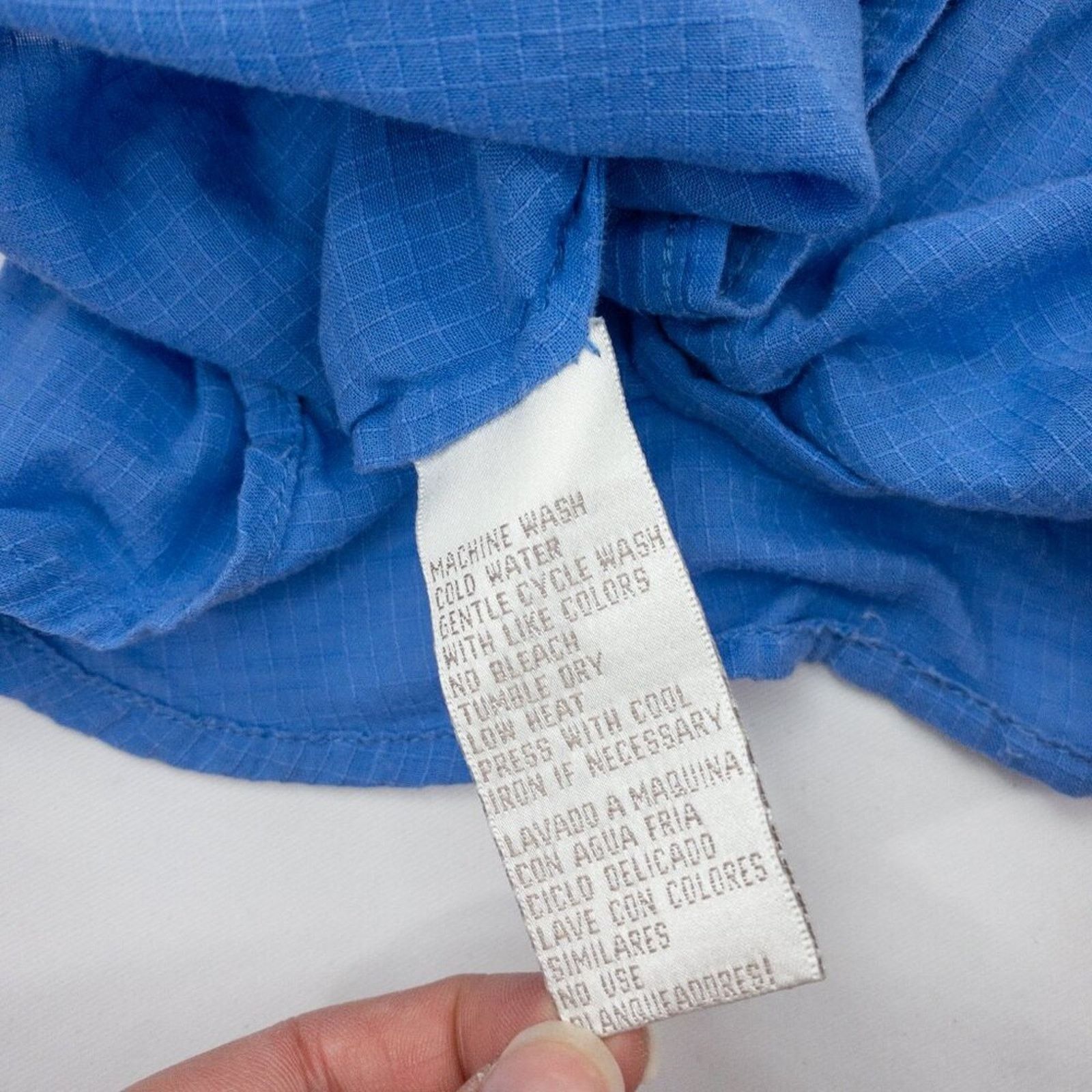 Jones New York Jones New York Blue Cotton Button Down Shirt Womens Medium Size M / US 6-8 / IT 42-44 - 14 Thumbnail