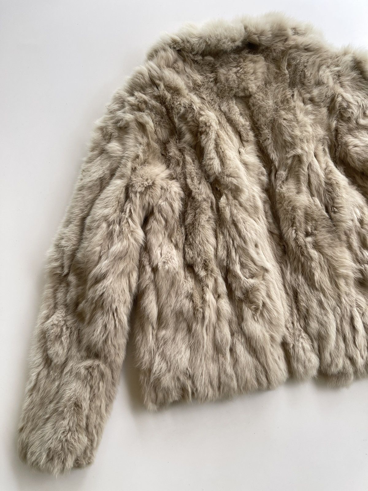 Vintage Vintage Robes Real Rabbit Fur Jacket Size M / US 6-8 / IT 42-44 - 13 Thumbnail