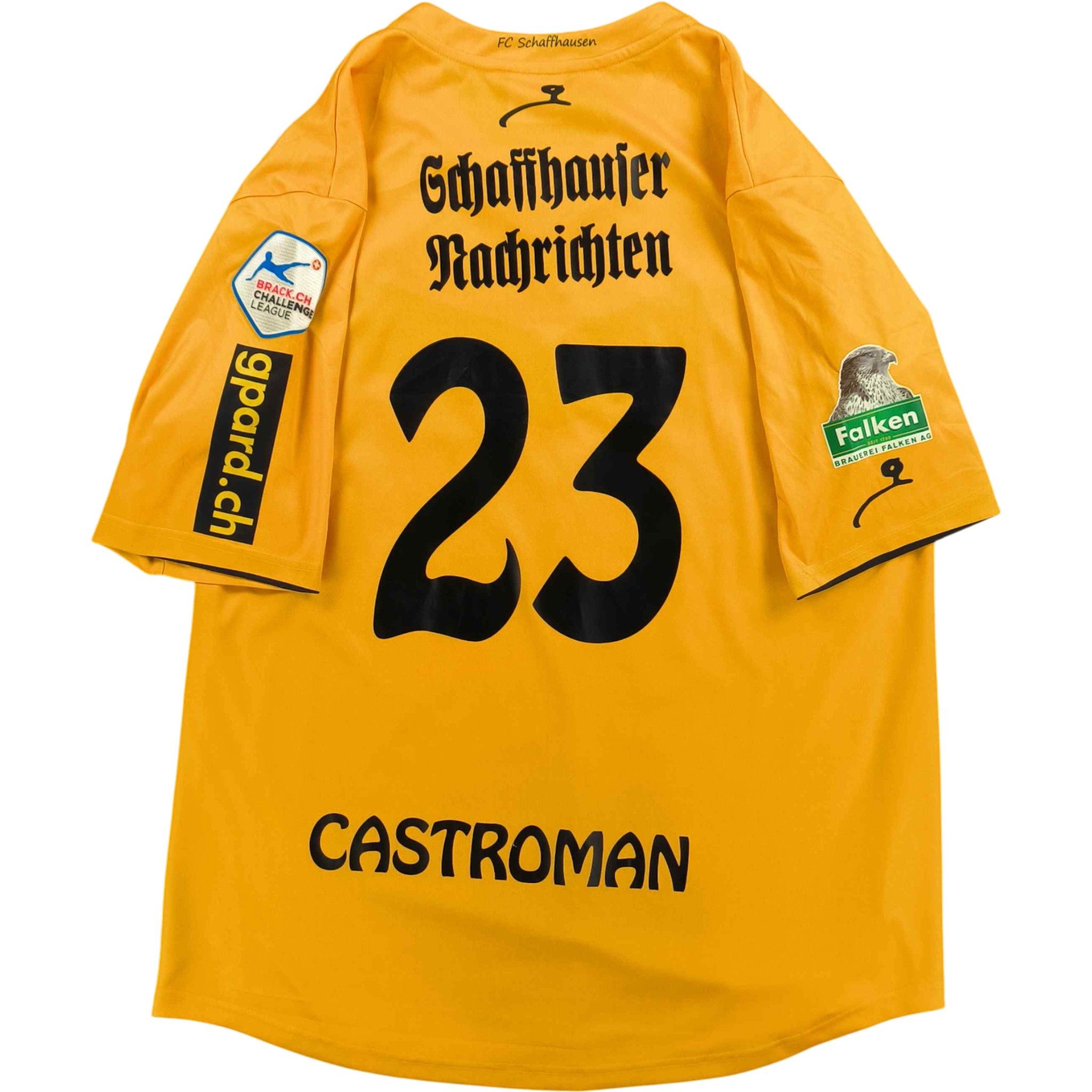 Other FC Schaffhausen 17-18 Gpard home Castroman football jersey M Size US M / EU 48-50 / 2 - 1 Thumbnail