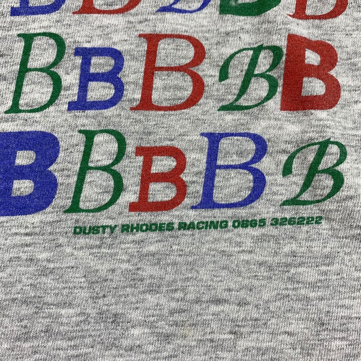 Vintage Vintage DUSTY RHODES racing car printed tee Size US S / EU 44-46 / 1 - 9 Thumbnail