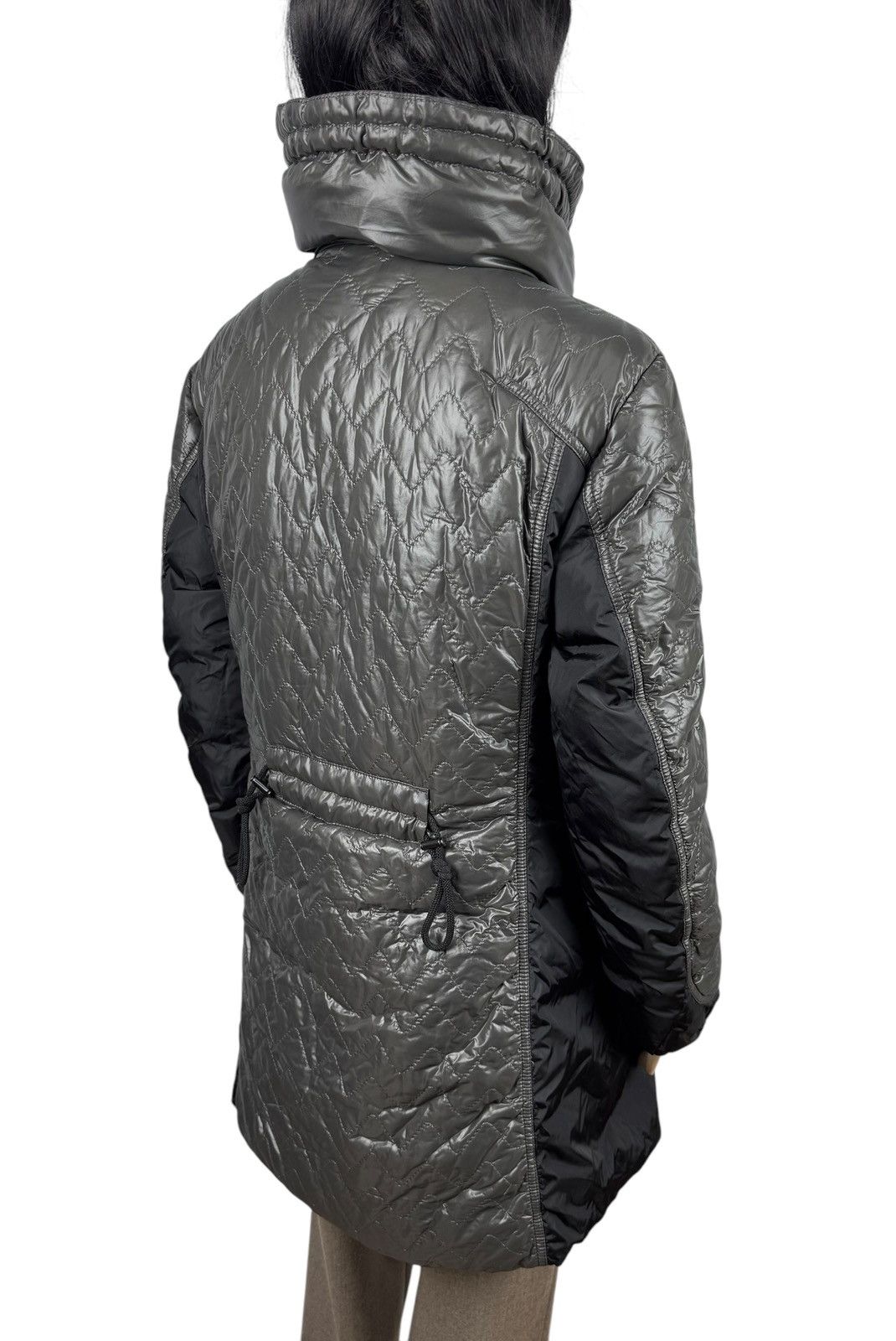 Other Marc Cain Down Puffer Jacket Quilted High-Neck size 4 Size L / US 10 / IT 46 - 9 Thumbnail
