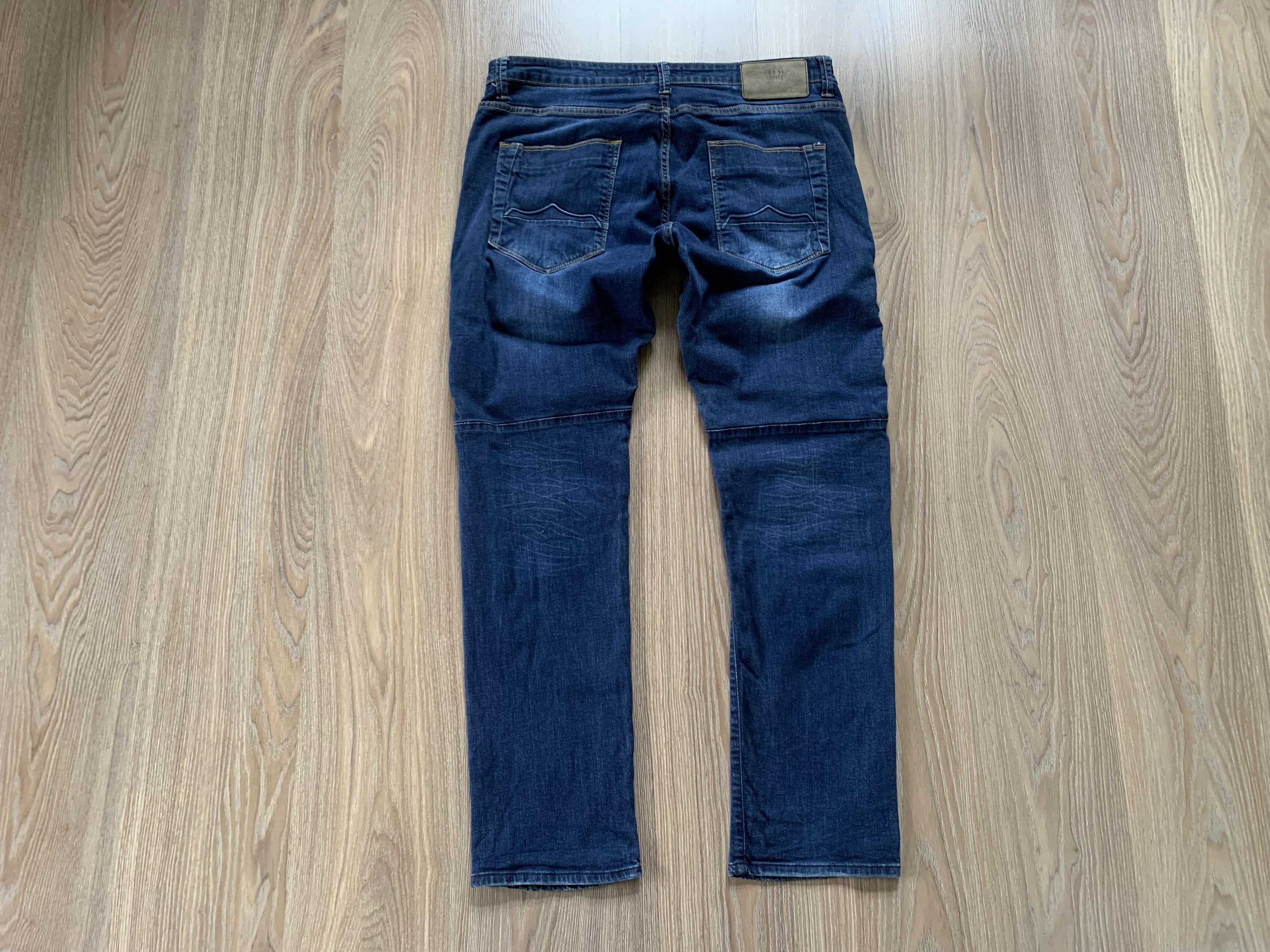 Other Police Cassady Distressed Blue Denim Jeans Size US 38 / EU 54 - 2 Thumbnail
