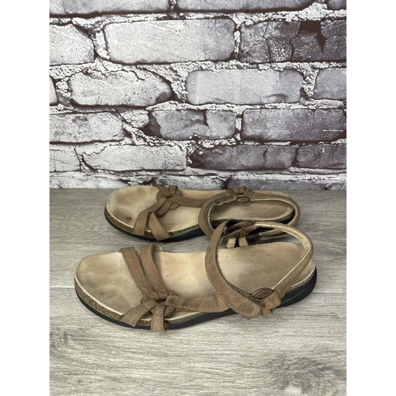 Teva Teva Ventura Cork Brown Ankle Strappy Casual Outdoor Sandals Size US 9 / IT 39 - 18 Thumbnail