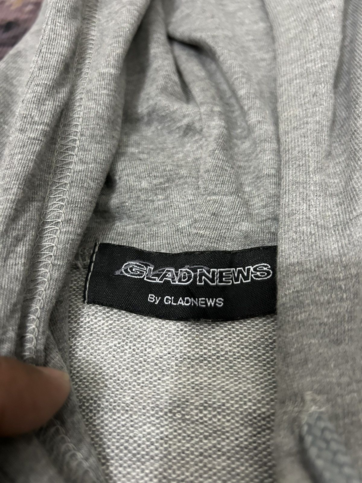 Japanese Brand Glad News Japan Skull Spine Studded Zip Hoodie Size US M / EU 48-50 / 2 - 10 Thumbnail