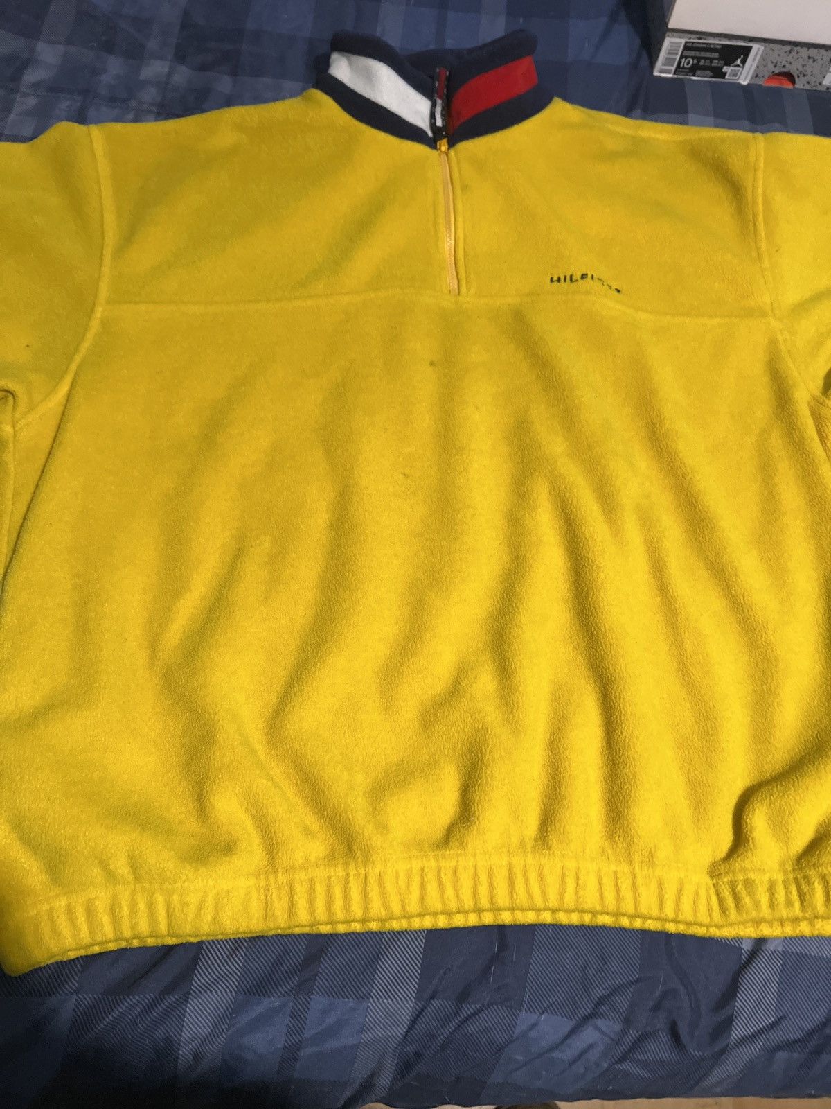 Tommy Hilfiger Tommy Hilfiger Half Zip fleece pull over jacket Size US L / EU 52-54 / 3 - 1 Thumbnail
