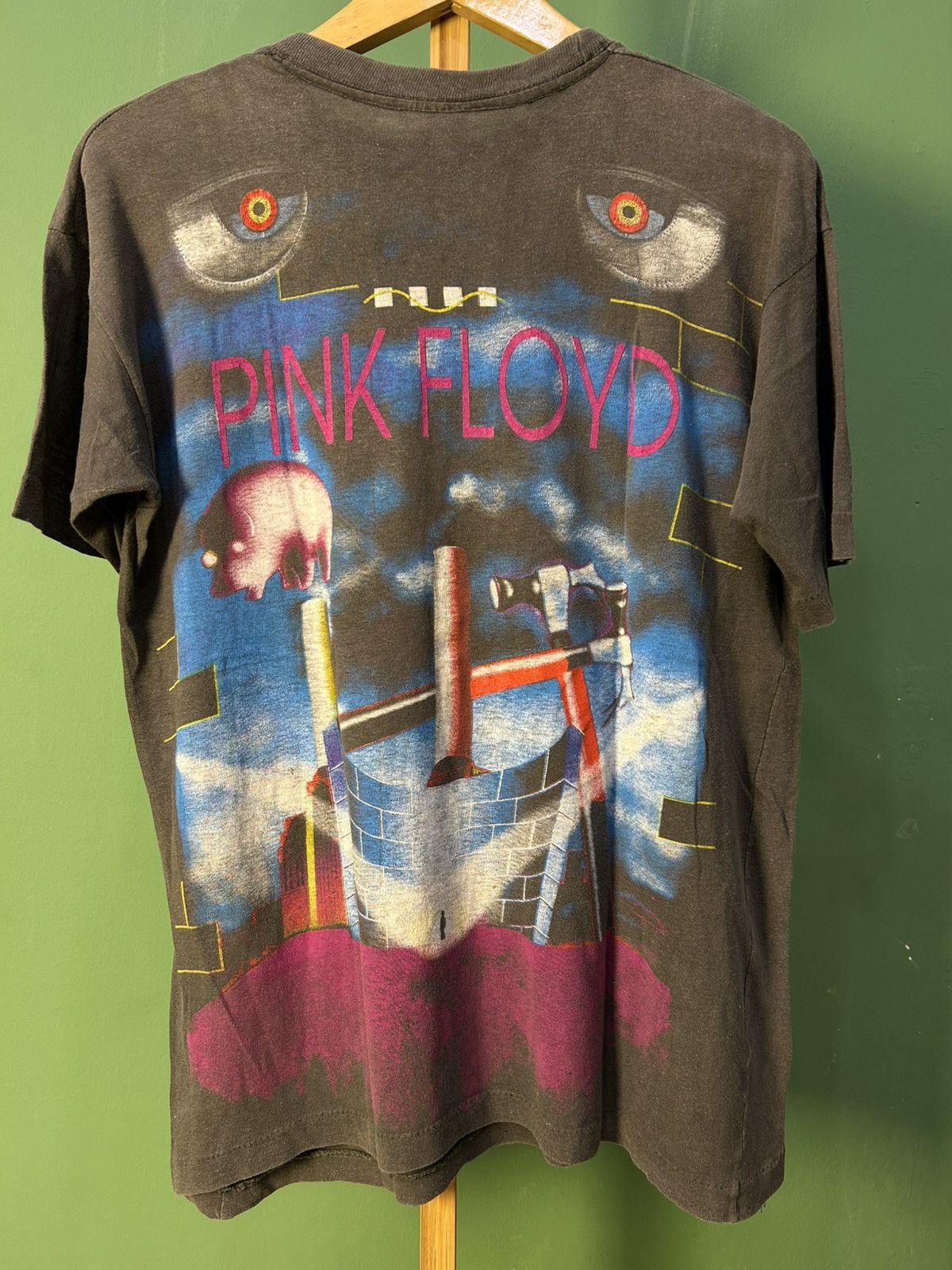 Pink Floyd Pink Floyd Division Bell All over Print The Wall Vintage Size US L / EU 52-54 / 3 - 2 Thumbnail