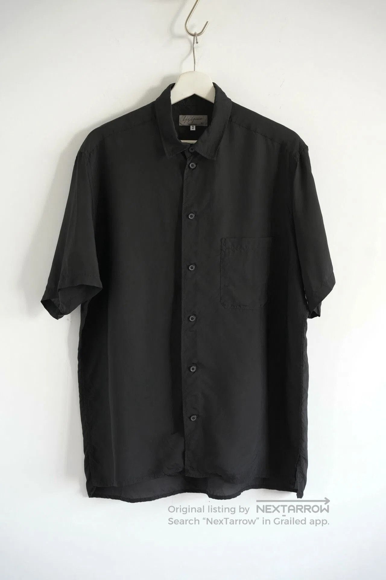 Yohji Yamamoto Yohji Yamamoto Short Sleeve Shirt 18ss. Size US M / EU 48-50 / 2 - 1 Thumbnail