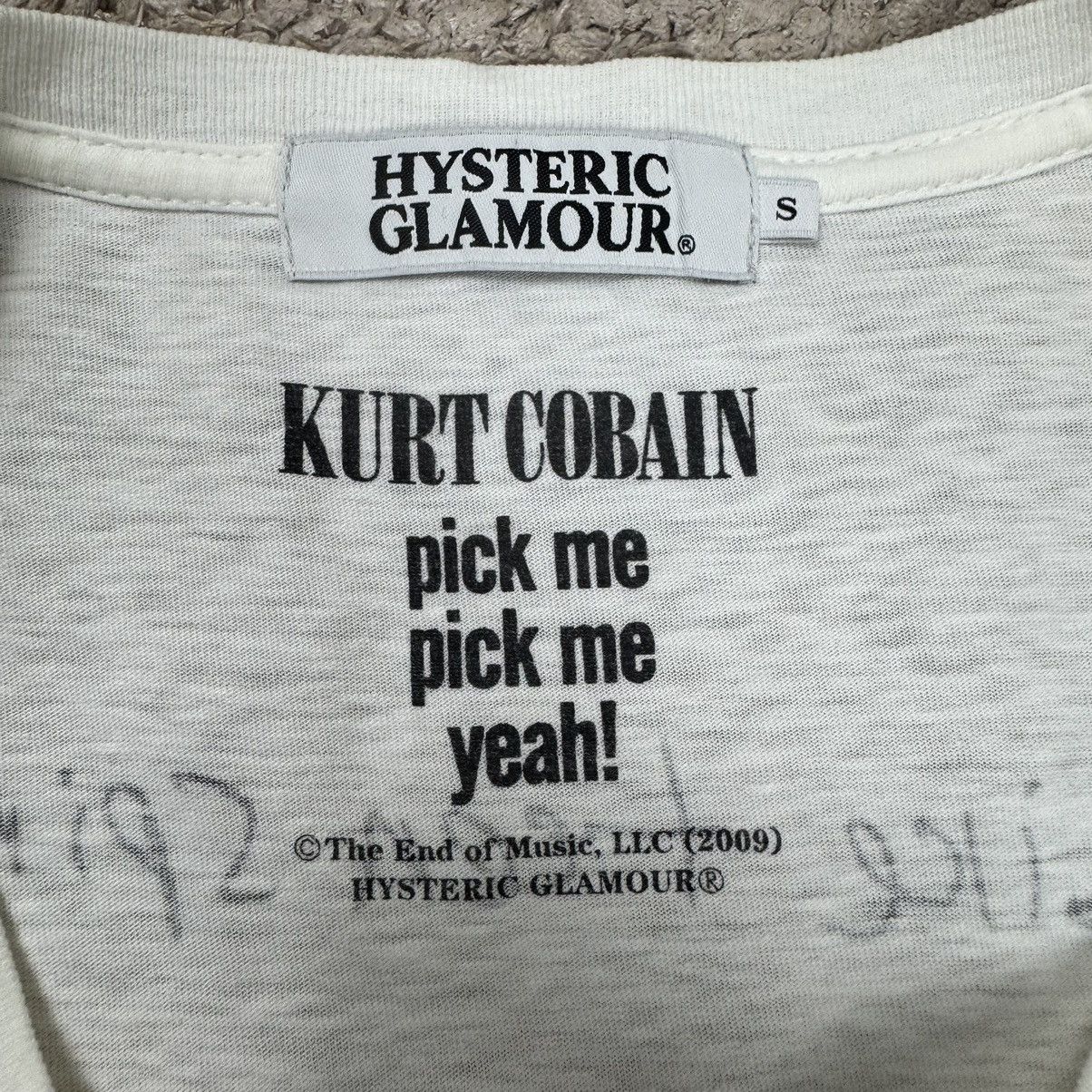 Hysteric Glamour Hysteric Glamour Nirvana Art by Kurt Kobain T-shirt Size US S / EU 44-46 / 1 - 16 Thumbnail