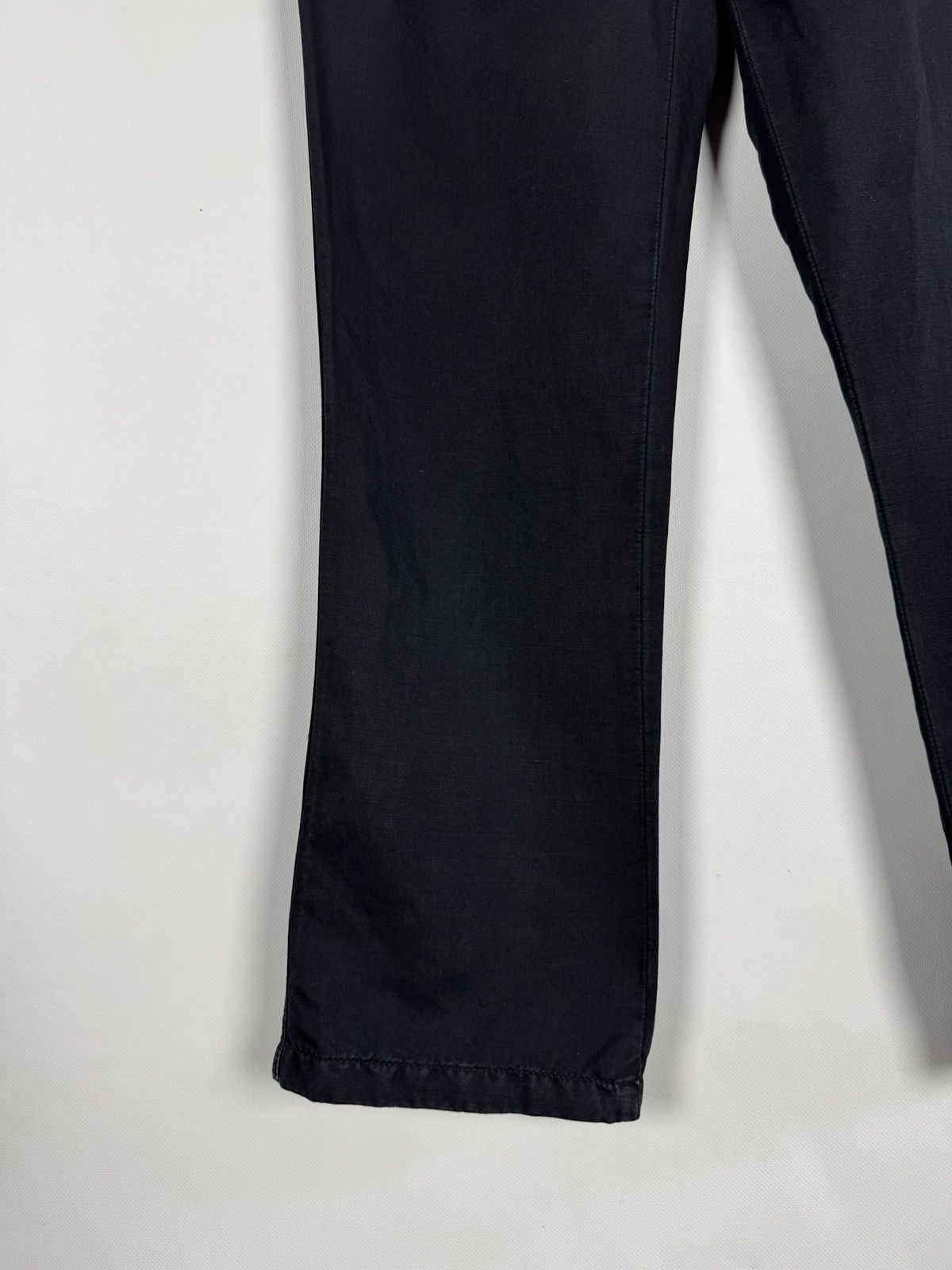 Prada Prada Black Pants Straight Leg Trousers Italy Made Size 46 Size 32" / US 10 / IT 46 - 4 Thumbnail