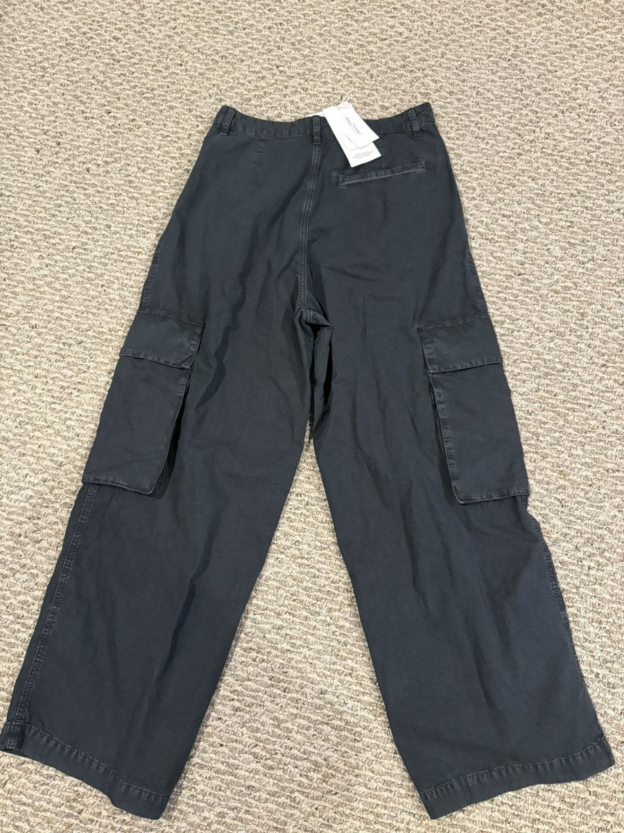 Other American vintage france black baggy military cargo pants Size US 30 / EU 46 - 3 Thumbnail