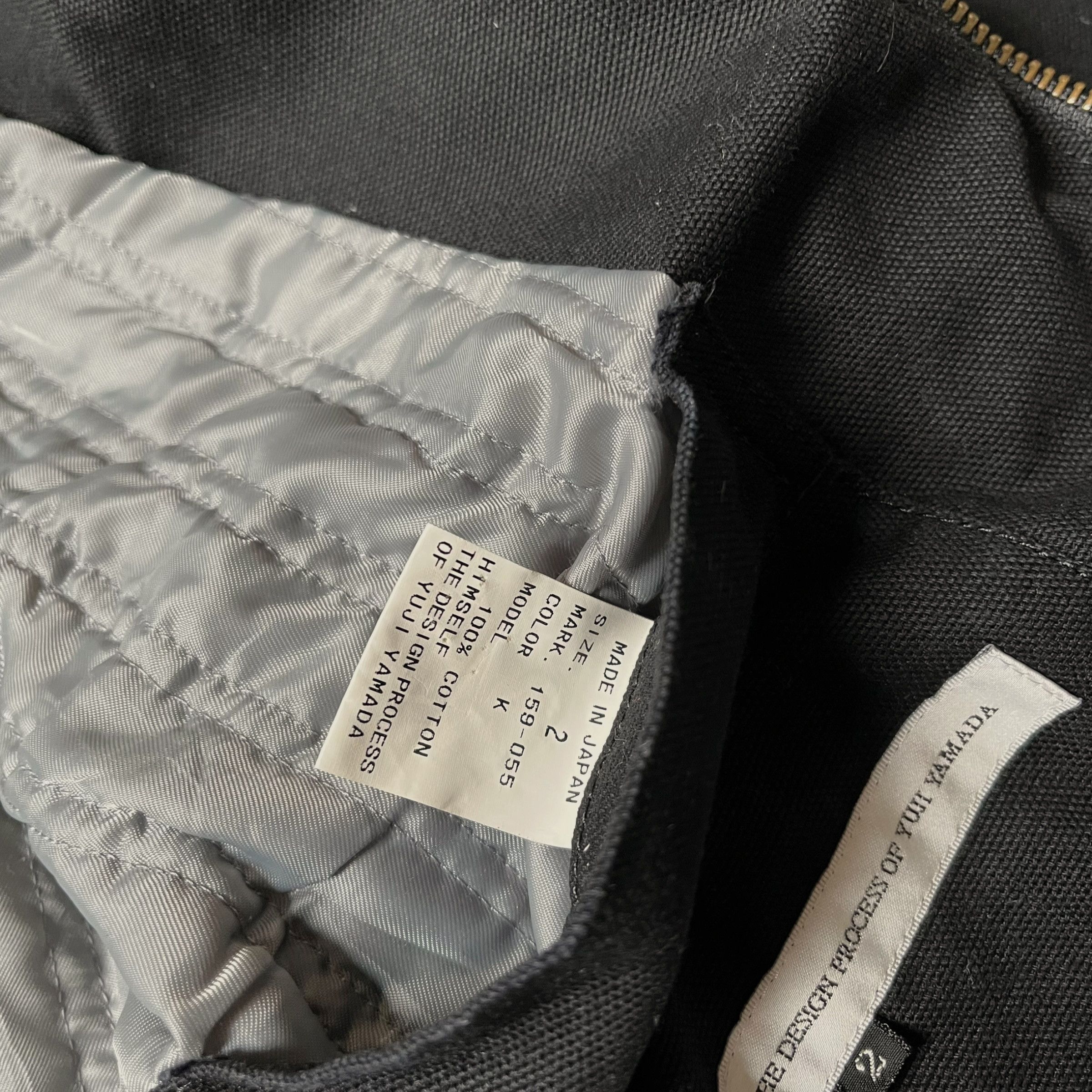 Yuji Yamada Vintage 90s Men's Yuji Yamada Black Workwear Jacket Size US S / EU 44-46 / 1 - 3 Thumbnail