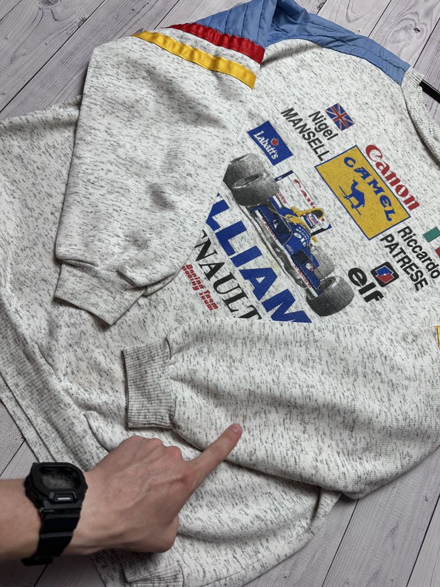 Vintage Vintage Racing sweatshirt Williams Renault logo size L Size US L / EU 52-54 / 3 - 5 Thumbnail