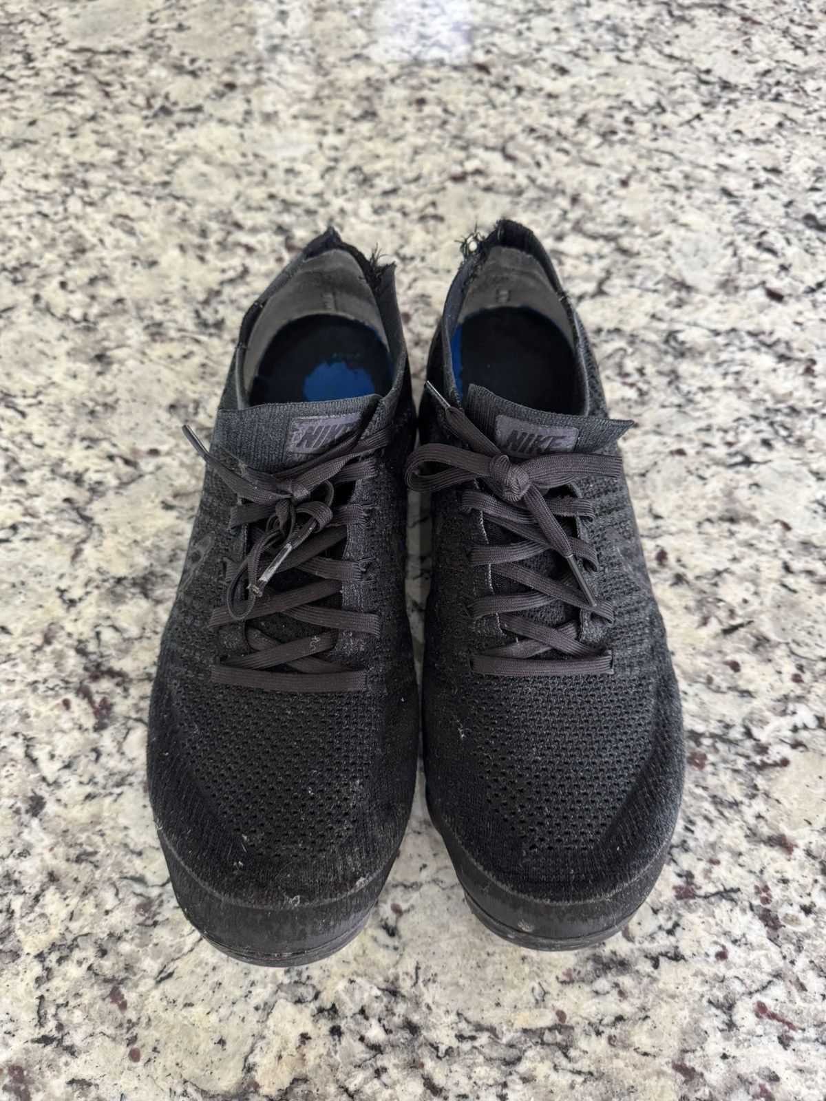 Nike Nike Air VaporMax “Triple Black 2.0” 2017 Size US 9.5 / EU 42-43 - 8 Thumbnail
