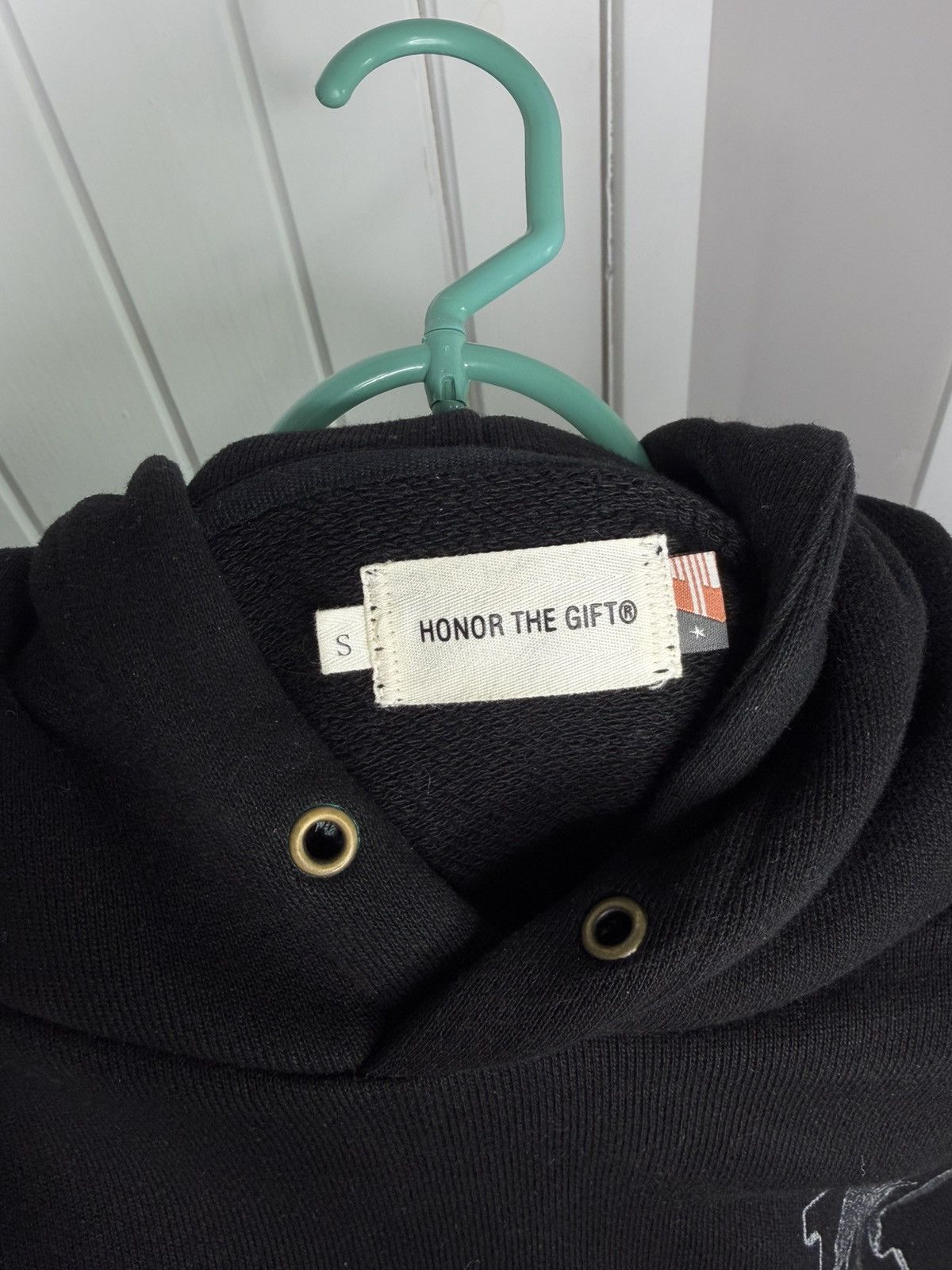 Honor the Gift Honor The Gift Distressed Black Mascot Hoodie Size Small Size US S / EU 44-46 / 1 - 3 Thumbnail