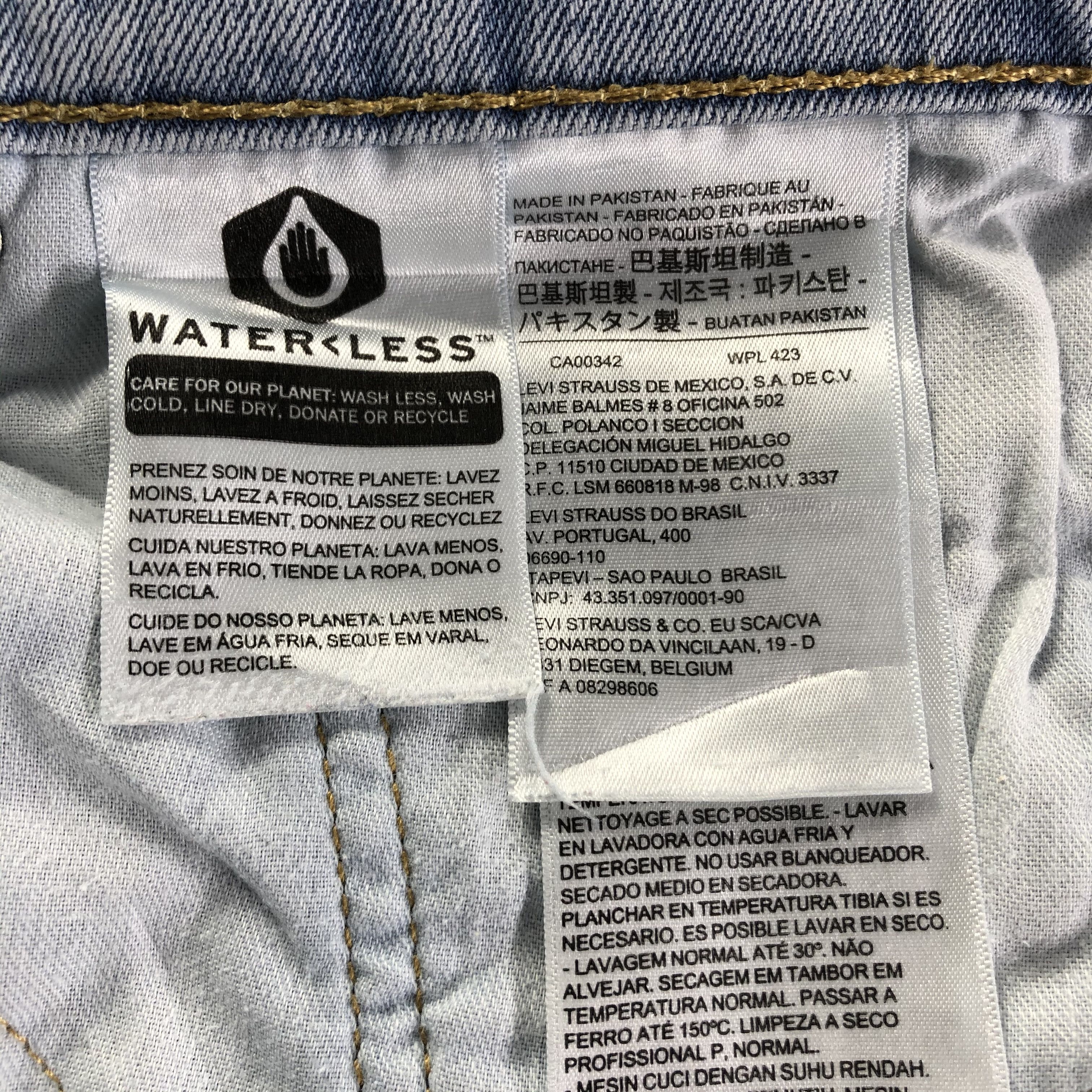 Levi's Vintage Light Wash Levis 514 Jeans-J3720 Size US 36 / EU 52 - 11 Thumbnail