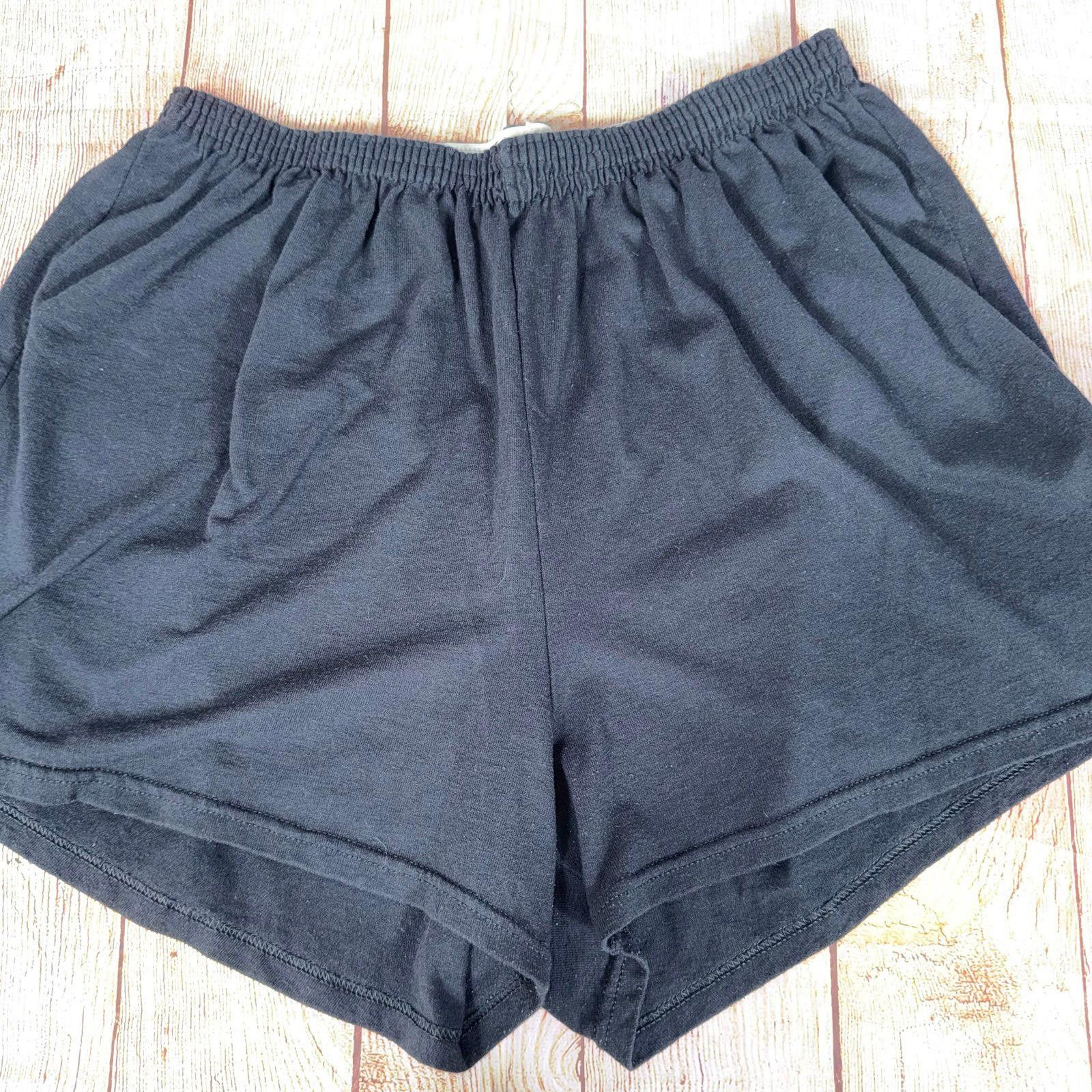 Soffe Soffe Women's 3X Black Athletic Shorts Size 42" / US 20 - 1 Thumbnail
