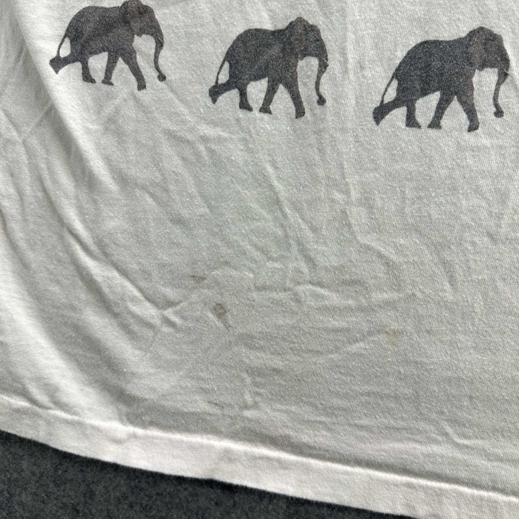 Vintage VINTAGE JLM Fashion Group Safari Animal Embroidered T-Shirt Mens Large White 90s Wildlife Collection Size US L / EU 52-54 / 3 - 5 Thumbnail