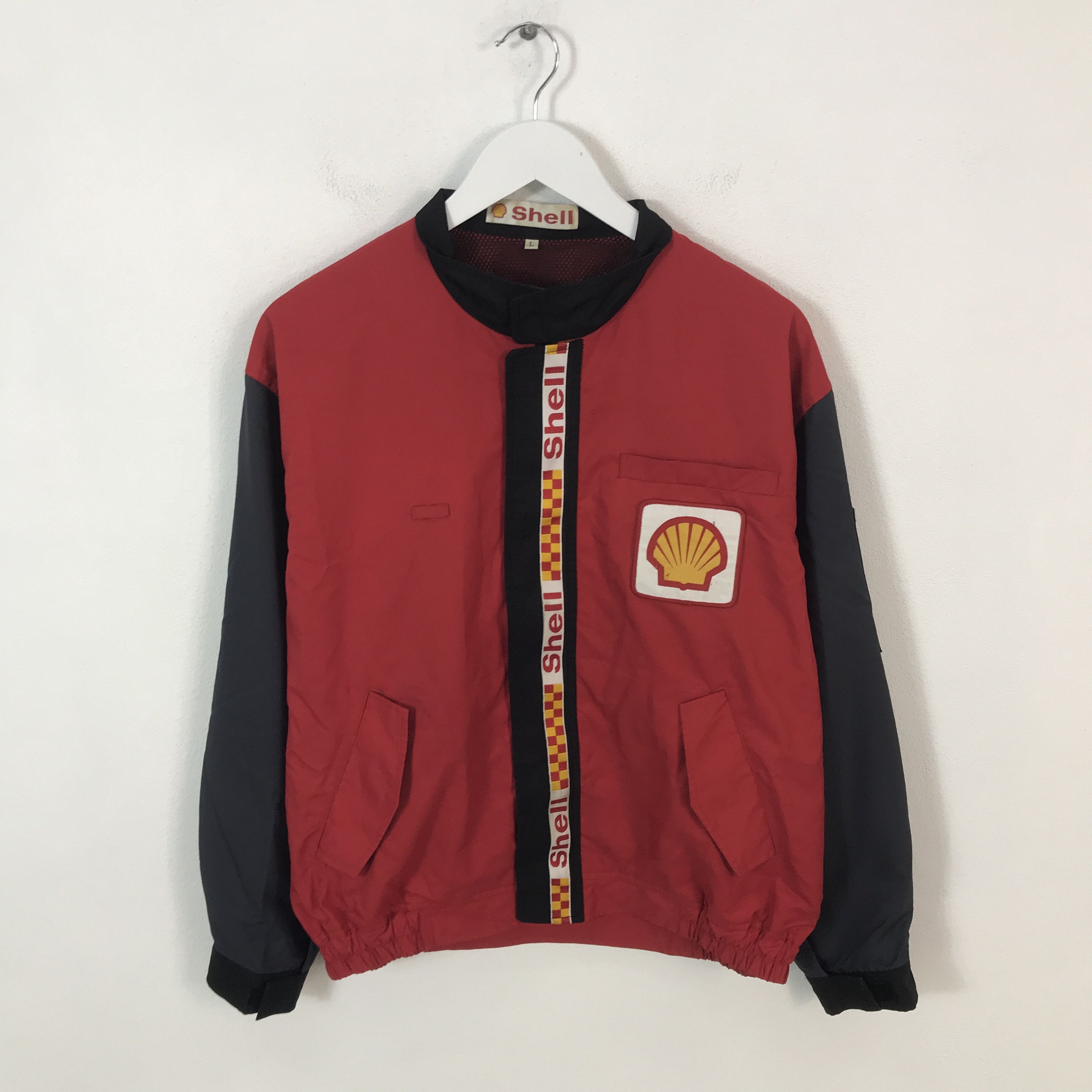 Other SHELL racing Zipper Worker jacket Size US L / EU 52-54 / 3 - 1 Thumbnail