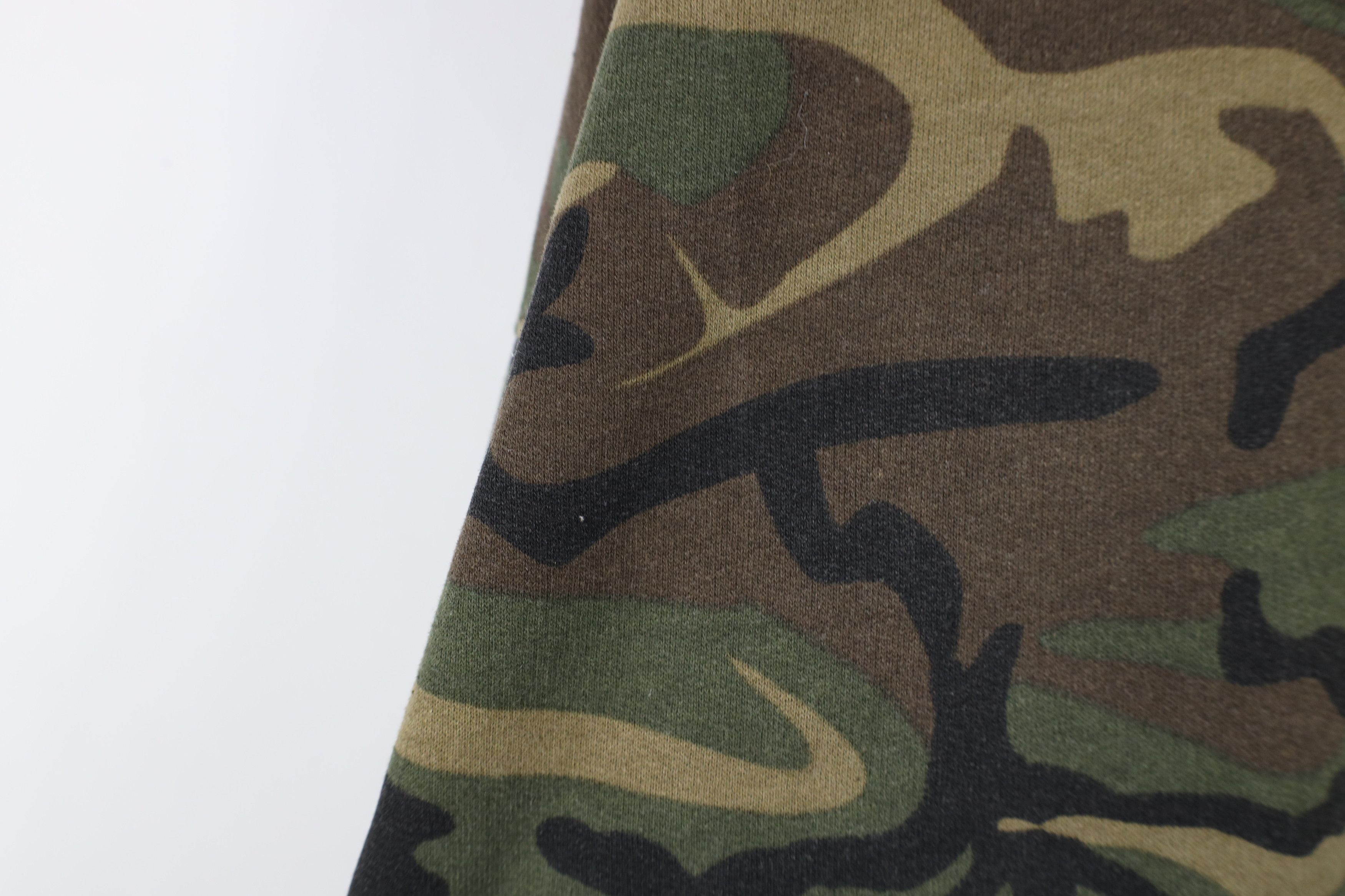 Vintage Vintage 90s Y2K Streetwear Camouflage Hoodie Sweatshirt Size US XXL / EU 58 / 5 - 5 Thumbnail