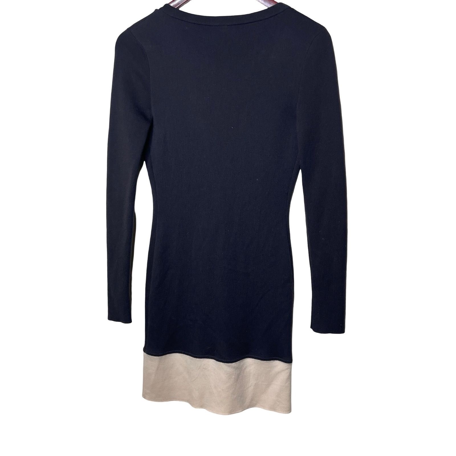 Other Manrico Cashmere grey cream lightweight fitted mini dress M Size M / US 6-8 / IT 42-44 - 3 Thumbnail