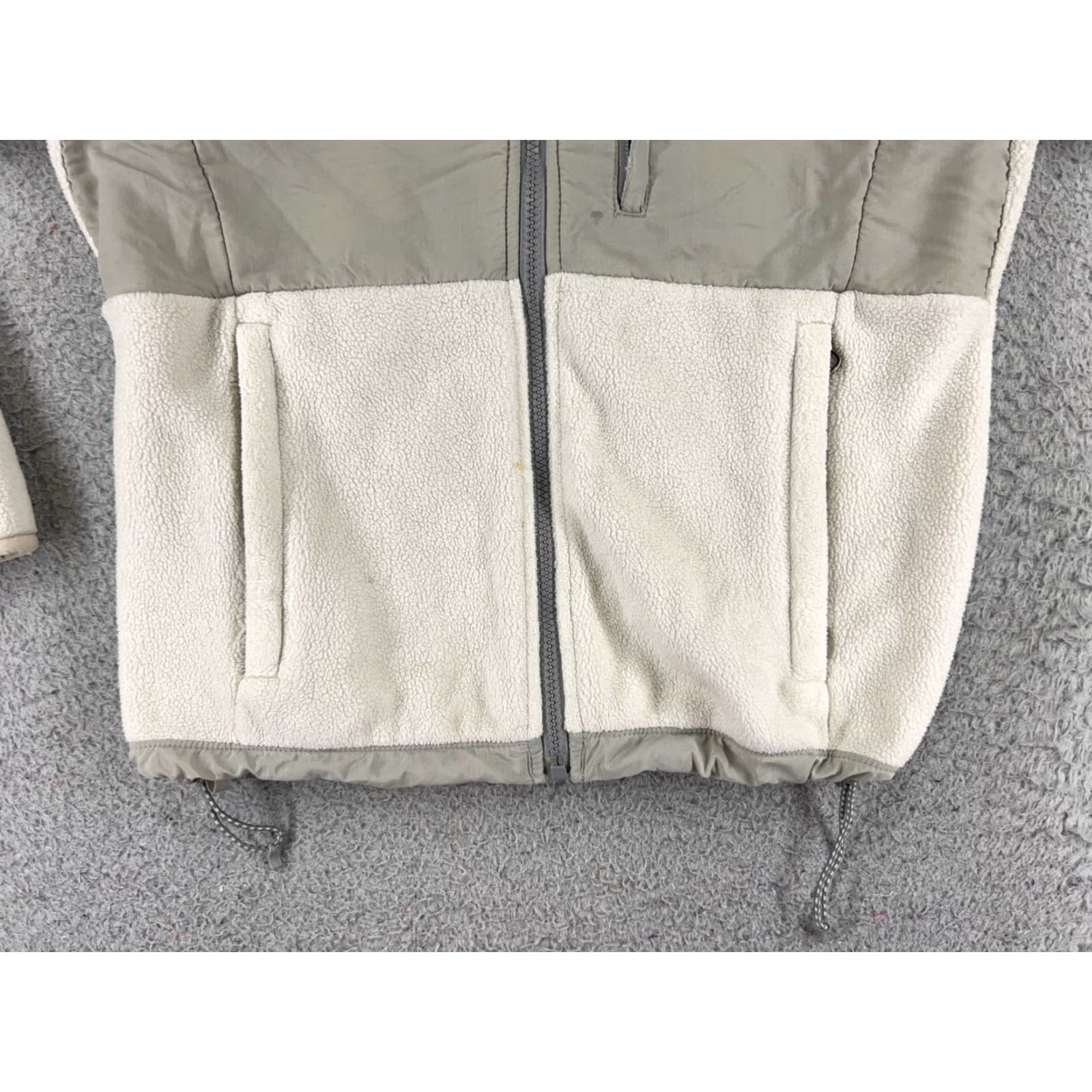 The North Face The North Face Jacket Women XS White Gray Polartec Denail Full Zip Jacket Size XS / US 0-2 / IT 36-38 - 5 Thumbnail