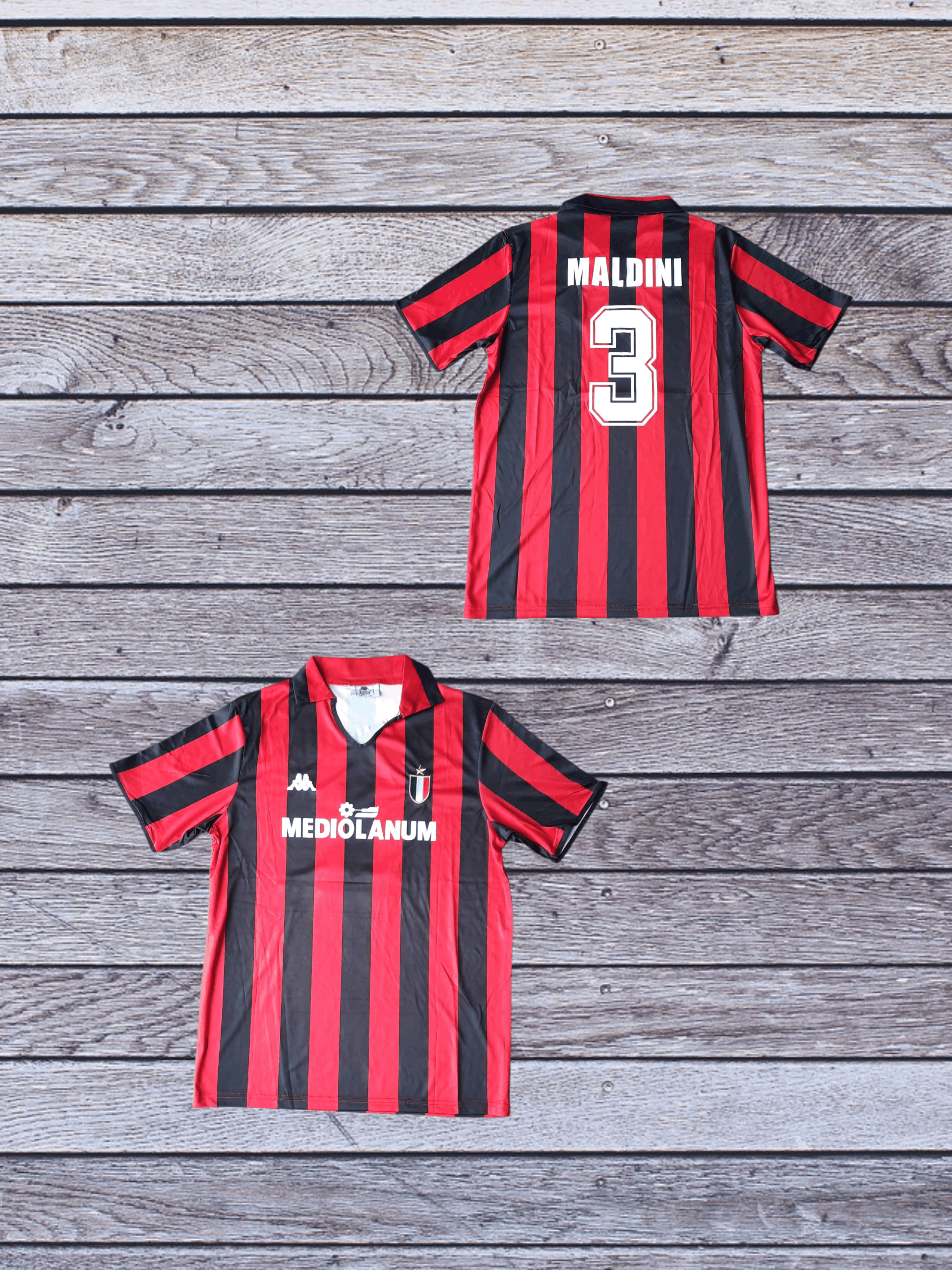 Kappa Kappa AC Milan 1988-1989 home jersey Size US L / EU 52-54 / 3 - 1 Thumbnail