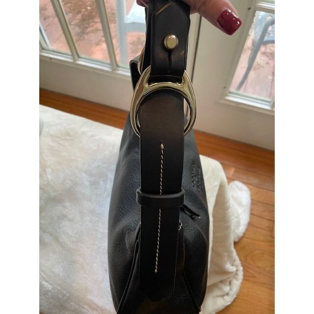 Dooney & Bourke Vintage Dooney & Bourke 1975 Black SoHo Purse - Preowned Size ONE SIZE - 7 Thumbnail