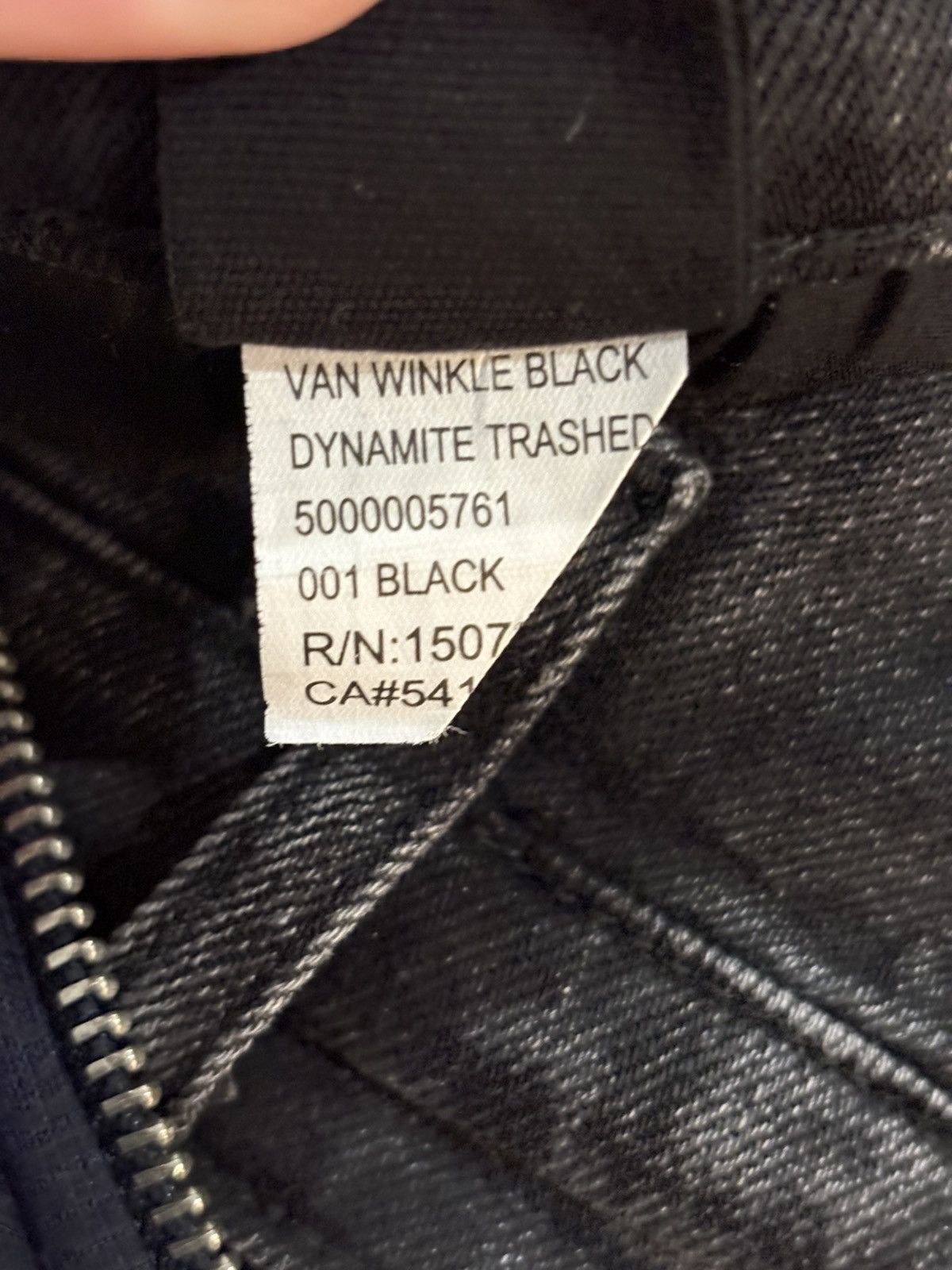 Ksubi Van Winkle Black Dynamite Trash Ksubi Jeans Size US 36 / EU 52 - 7 Thumbnail