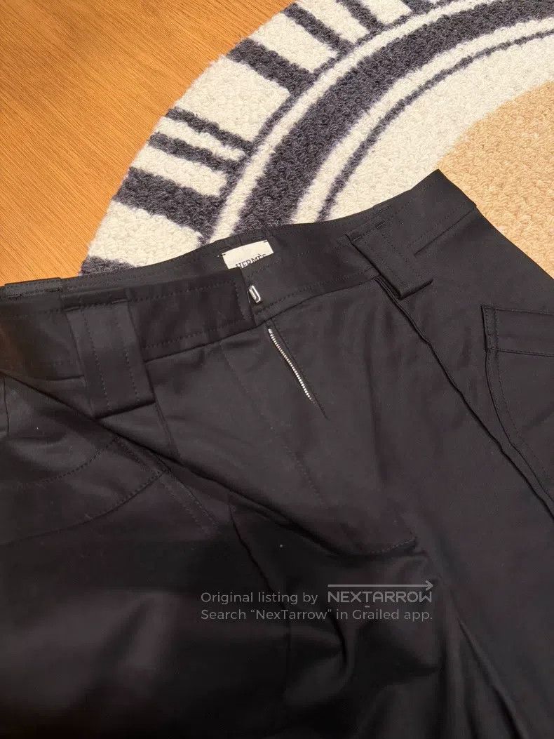 Hermes Hermes Black Cargo Pants Size 42" / US 20 - 3 Thumbnail