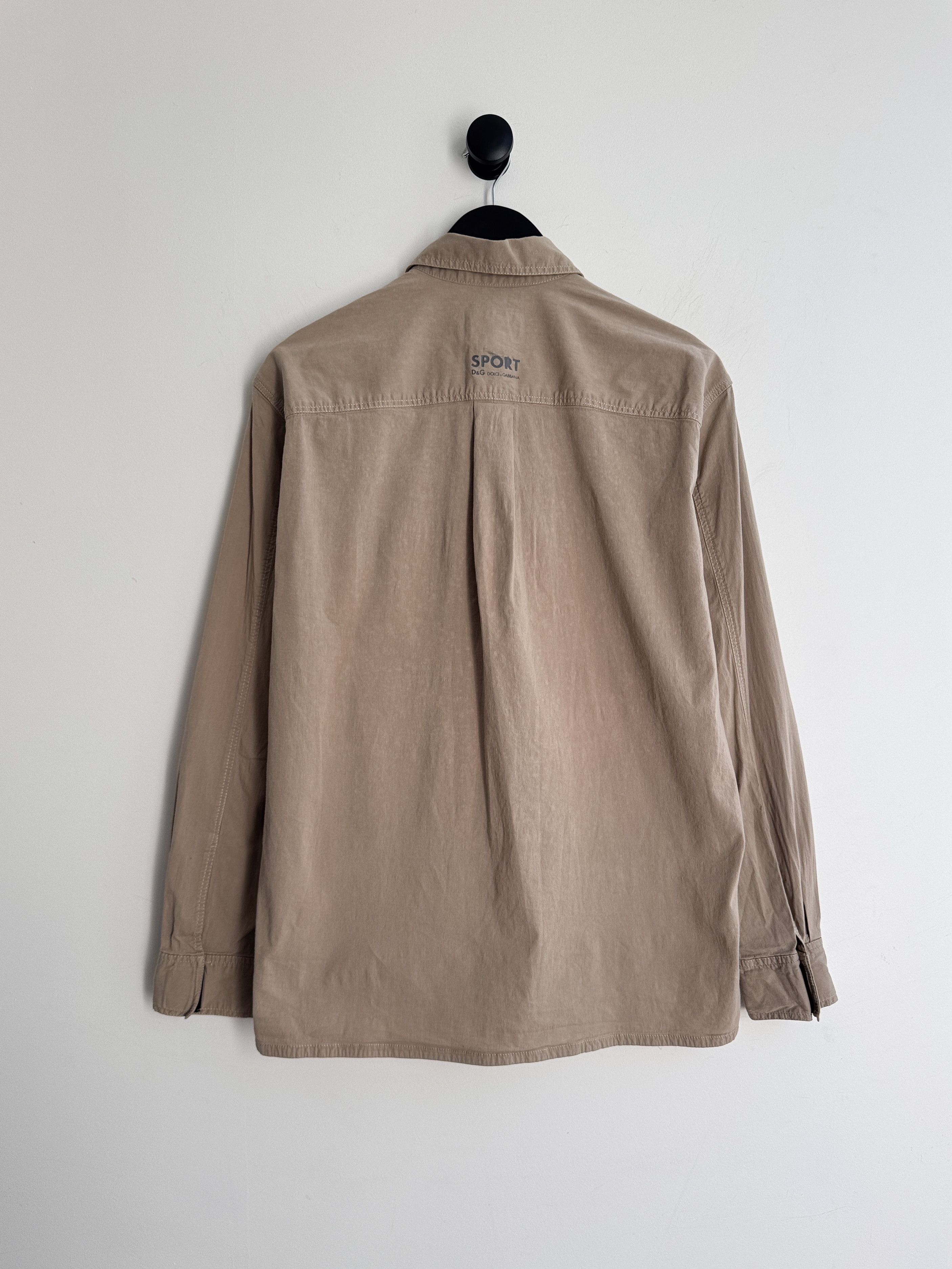 Dolce & Gabbana Vintage 90s Dolce & Gabbana D&G Zip Shirt Jacket Size US L / EU 52-54 / 3 - 2 Thumbnail
