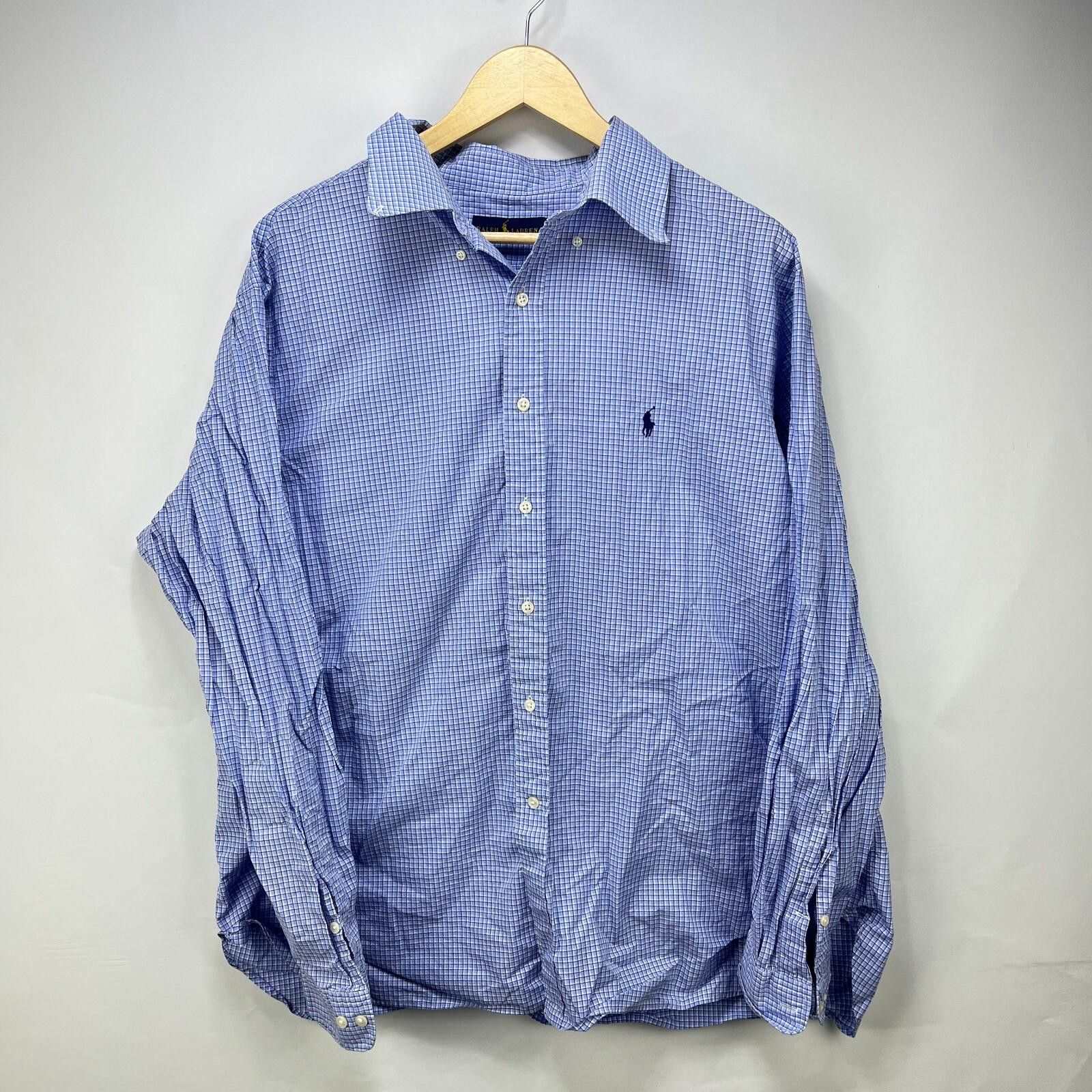 Polo Ralph Lauren Vintage Polo Ralph Lauren Button-Up Shirt Size 18 Size US XXL / EU 58 / 5 - 1 Thumbnail