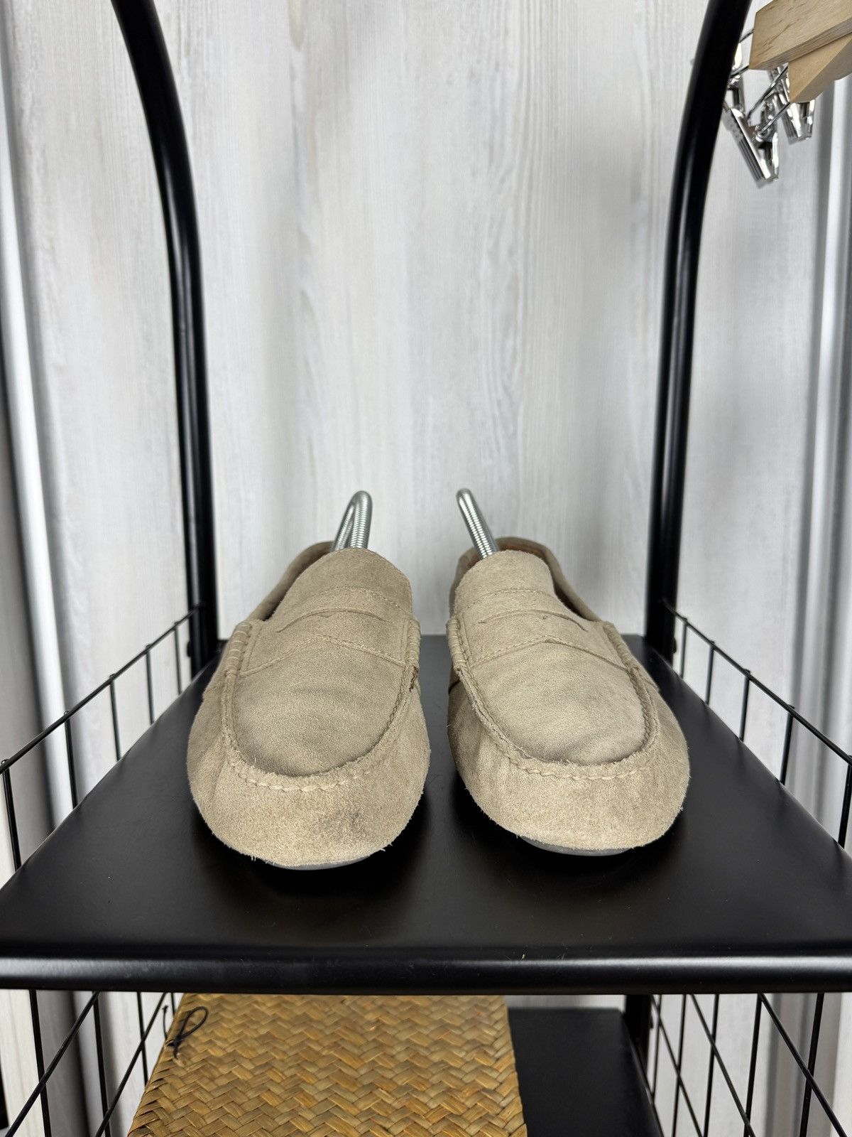 Polo Ralph Lauren Polo Ralph Lauren Telly leather suede slip-on loafers shoes Size US 9 / EU 42 - 5 Thumbnail