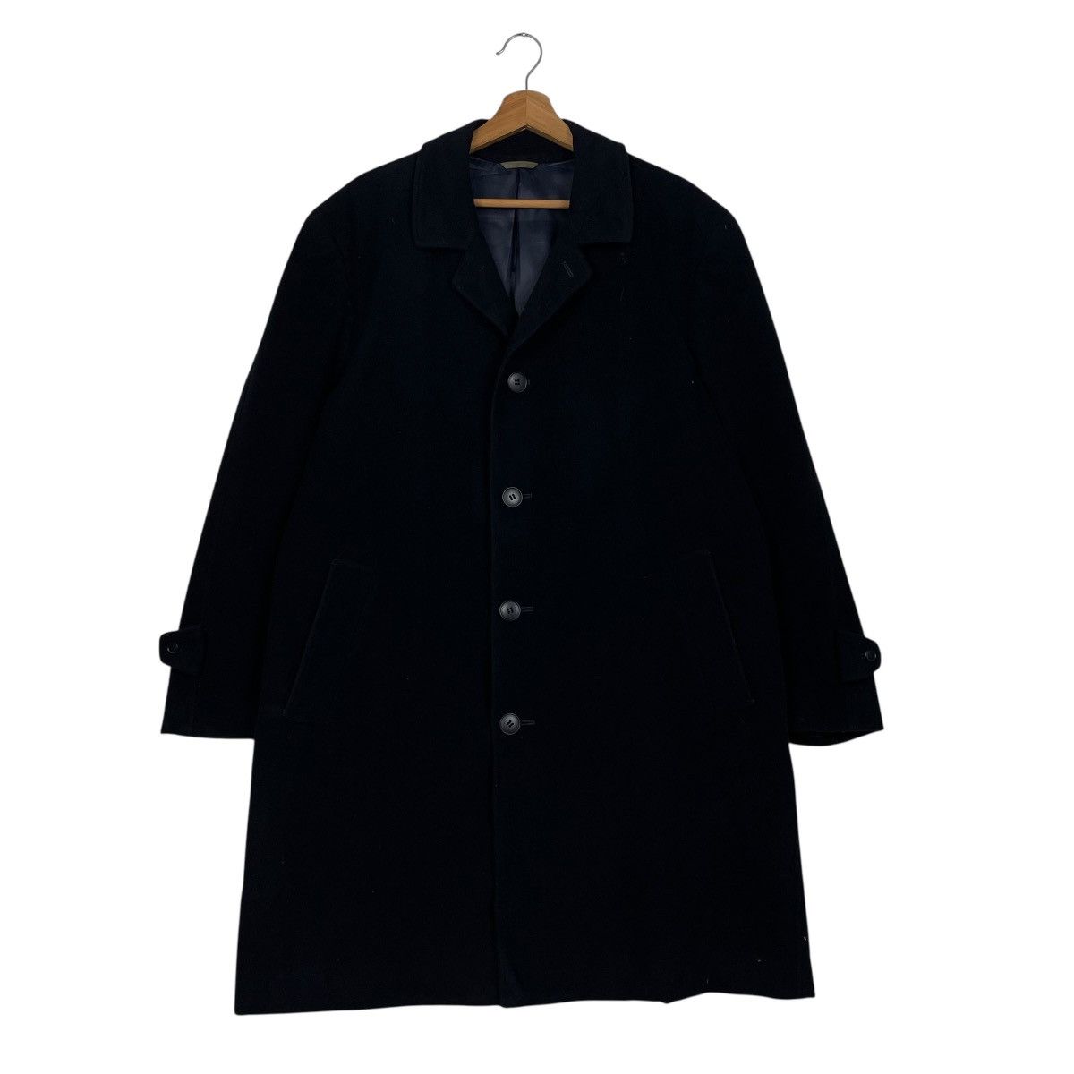 Japanese Brand Japanese Brand Durban Wool Overcoat Size US L / EU 52-54 / 3 - 1 Thumbnail