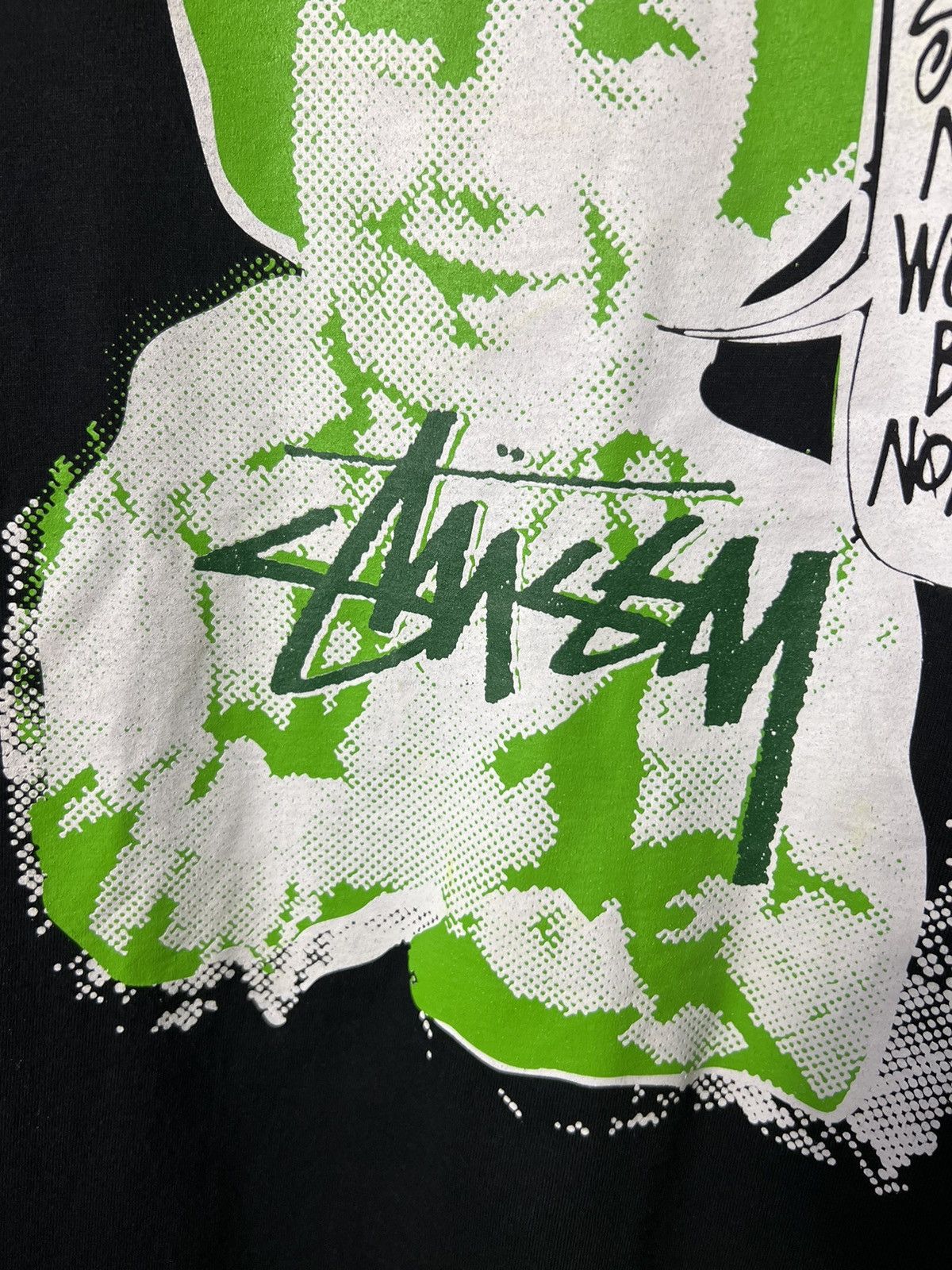 Stussy × Vintage Rare Vintage Stussy Static Don’t Start None Won’t Be None Size US M / EU 48-50 / 2 - 6 Thumbnail