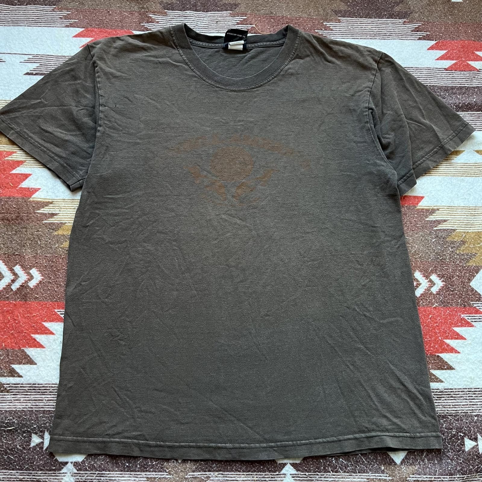 O'Neill × Vintage Vintage Y2K Chocolate Brown O’Neill Surf Skate Grunge Shirt Size US L / EU 52-54 / 3 - 1 Thumbnail